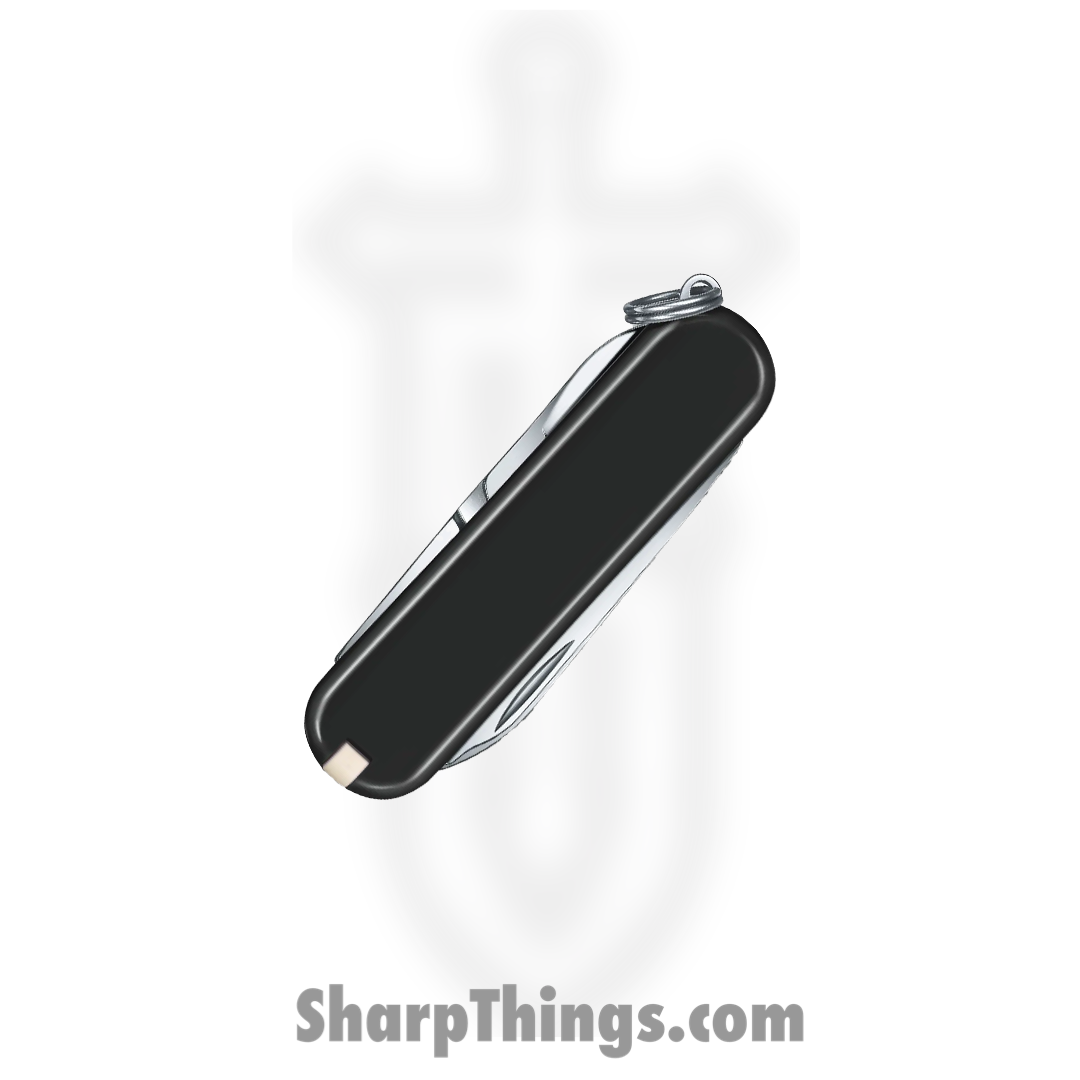Victorinox - VN062233G - Classic SD Dark Illusion Swiss Army - Folding Knife - Stainless Polished Multi Tool - ABS/Celidor - Black - Image 6