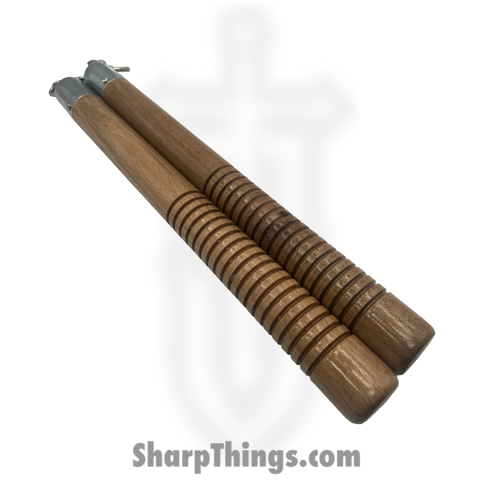 VOC - NC240 - Nunchaku - Wood Metal - Brown - Image 4