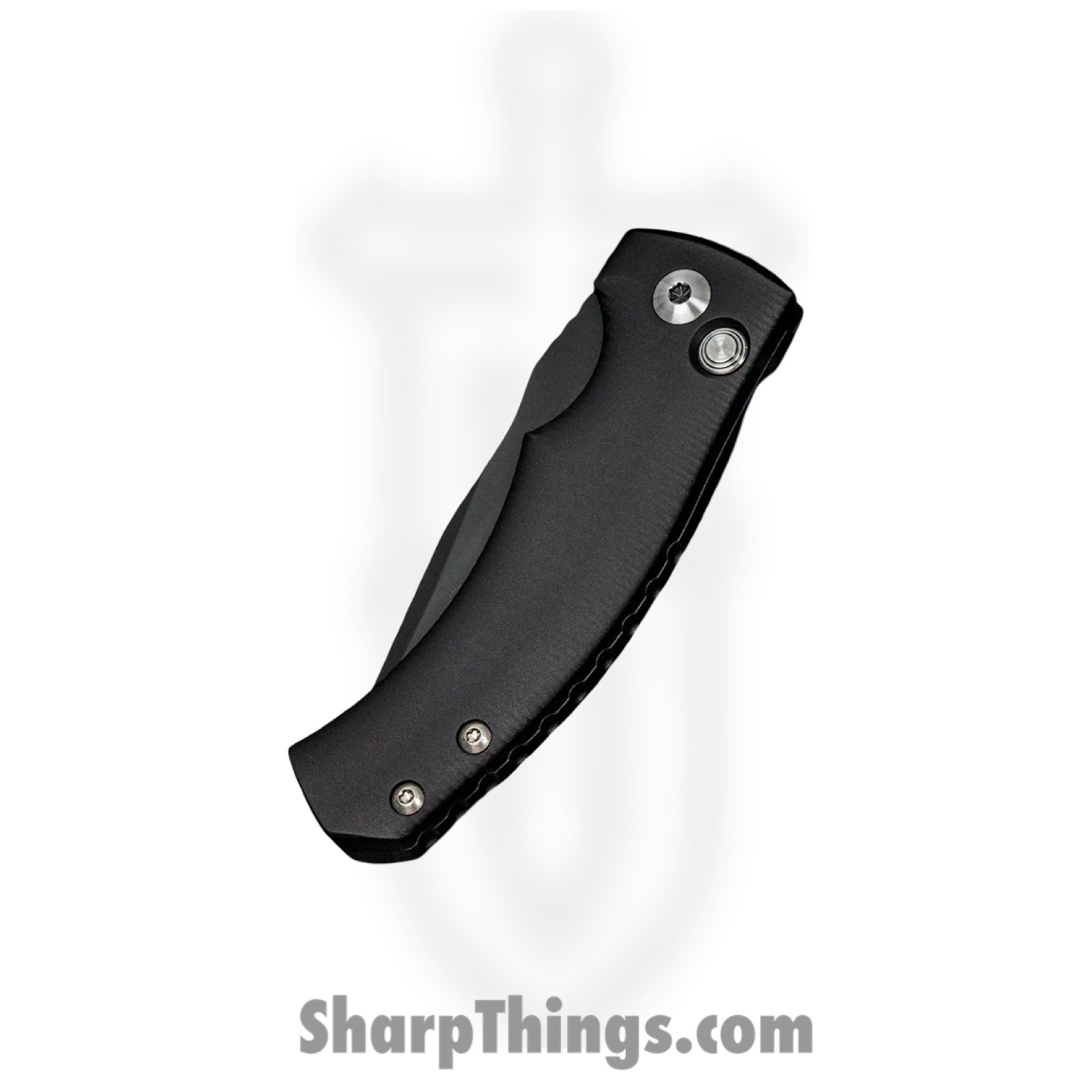 Defiant 7 - D7-VAL-DLC - Valmara - Automatic Knife - CPM 154 Black Drop Point - 6061 Aluminum - Black - Image 3