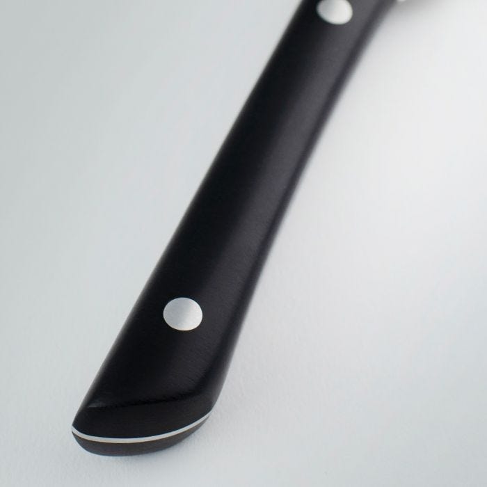 Kai - HT7068 - Pro Paring 3.5" - Fixed Blade Knife - AUS-6 Hammered Drop Point - POM - Black - Image 15