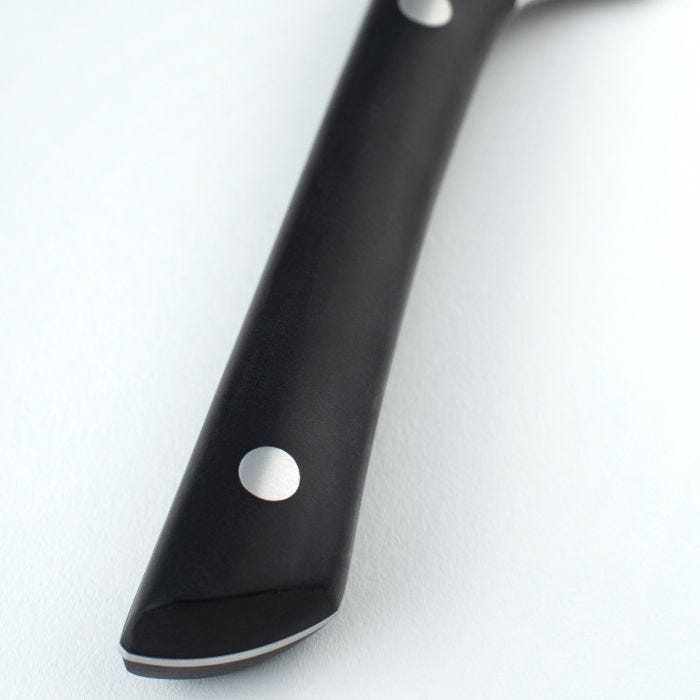 Kai - HT7064 - Pro Santoku 7" - Fixed Blade Knife - AUS-6 Hammered Wharncliffe - POM - Black - Image 15