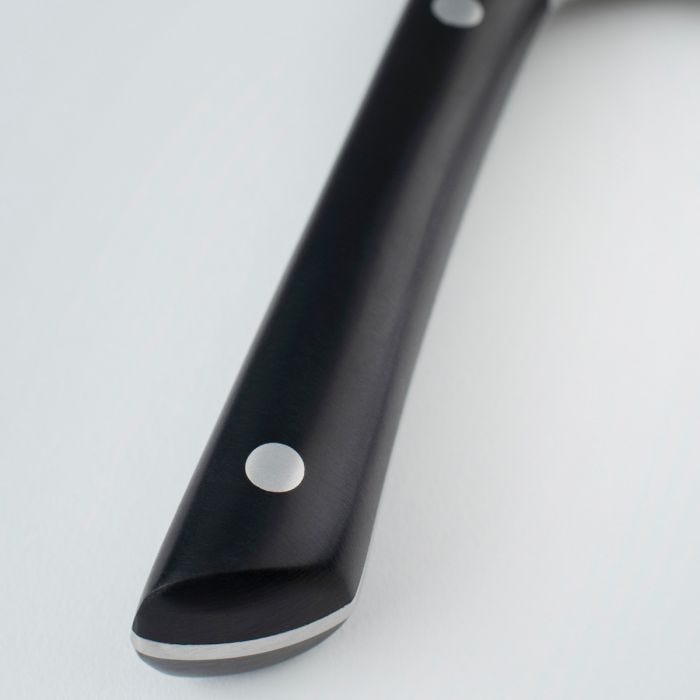 Kai - HT7069 - Pro Asian Multi-Prep 5" - Fixed Blade Knife - AUS-6 Hammered Reverse Tanto - POM - Black - Image 12