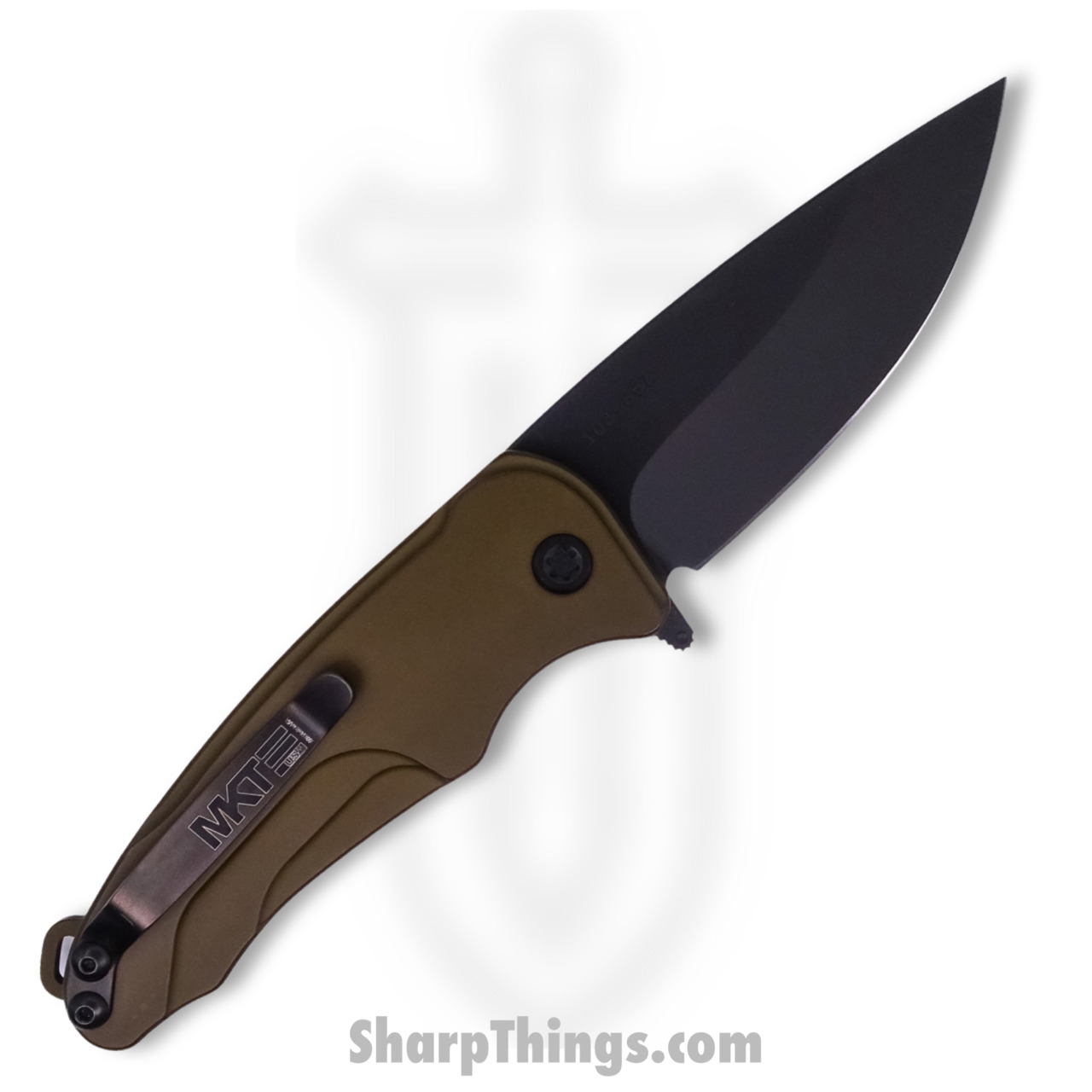 Medford Knife - MK039SPQ-46AW-TPCP-Q4 - Smooth Criminal Button Lock Folder - S35VN PVD - Dijon Yellow - Image 6