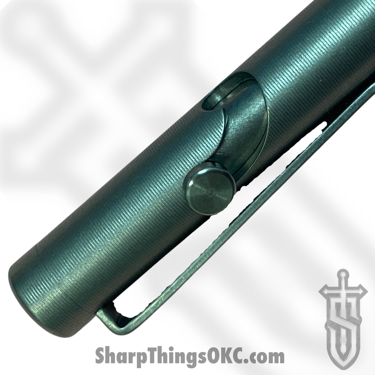 Tactile Turn - TTBSPENTi - Blade Show Pen - Short - Titanium - Silver - Image 10