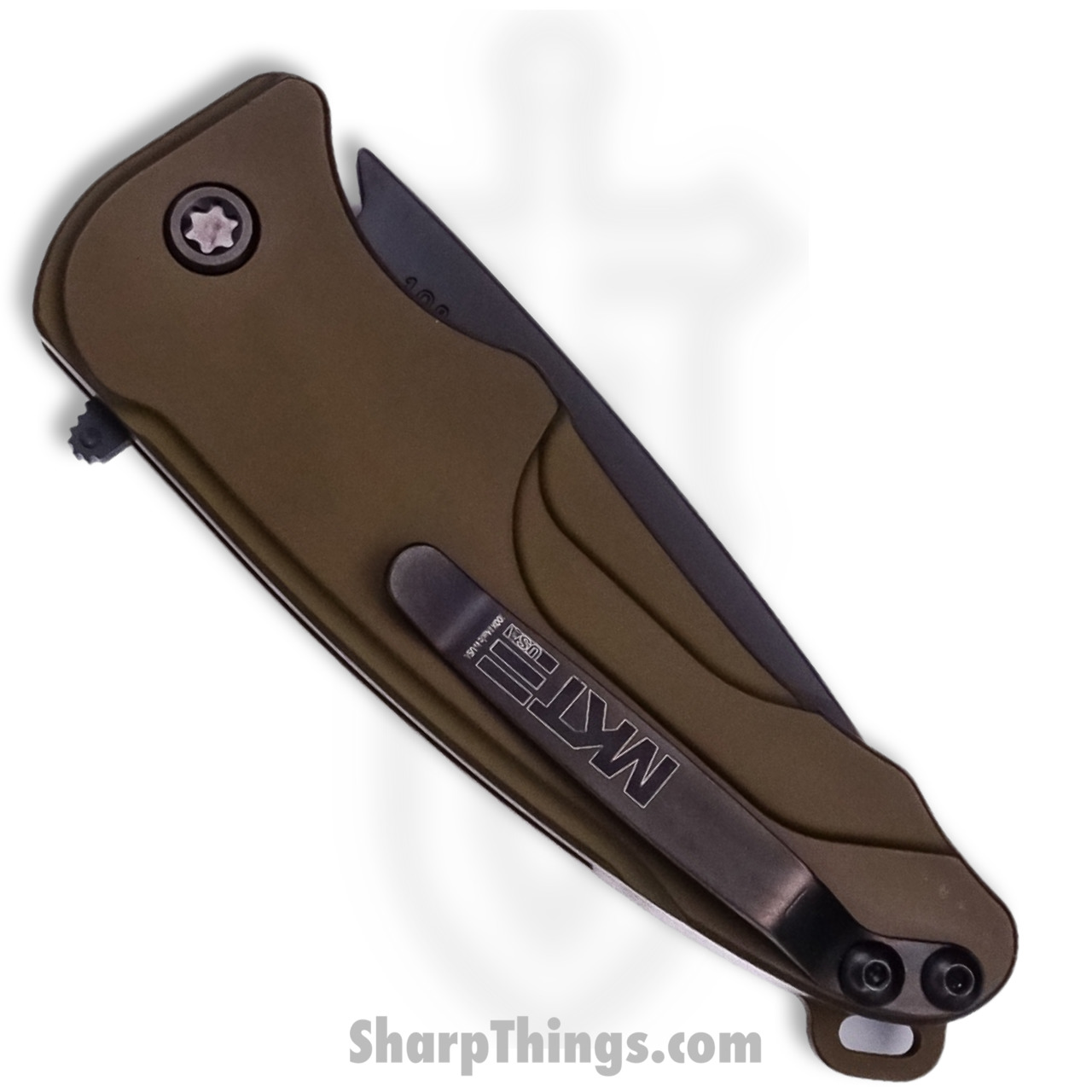 Medford Knife - MK039SPQ-46AW-TPCP-Q4 - Smooth Criminal Button Lock Folder - S35VN PVD - Dijon Yellow - Image 7