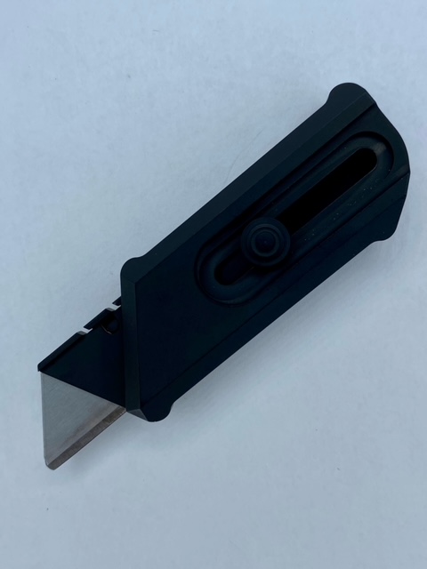 Chaves Knives - CHUBSLIPBLK - C.H.U.B. Slipper - Folding Knife - Chaves Handy Utility Blade - Titanium - Black - Image 14