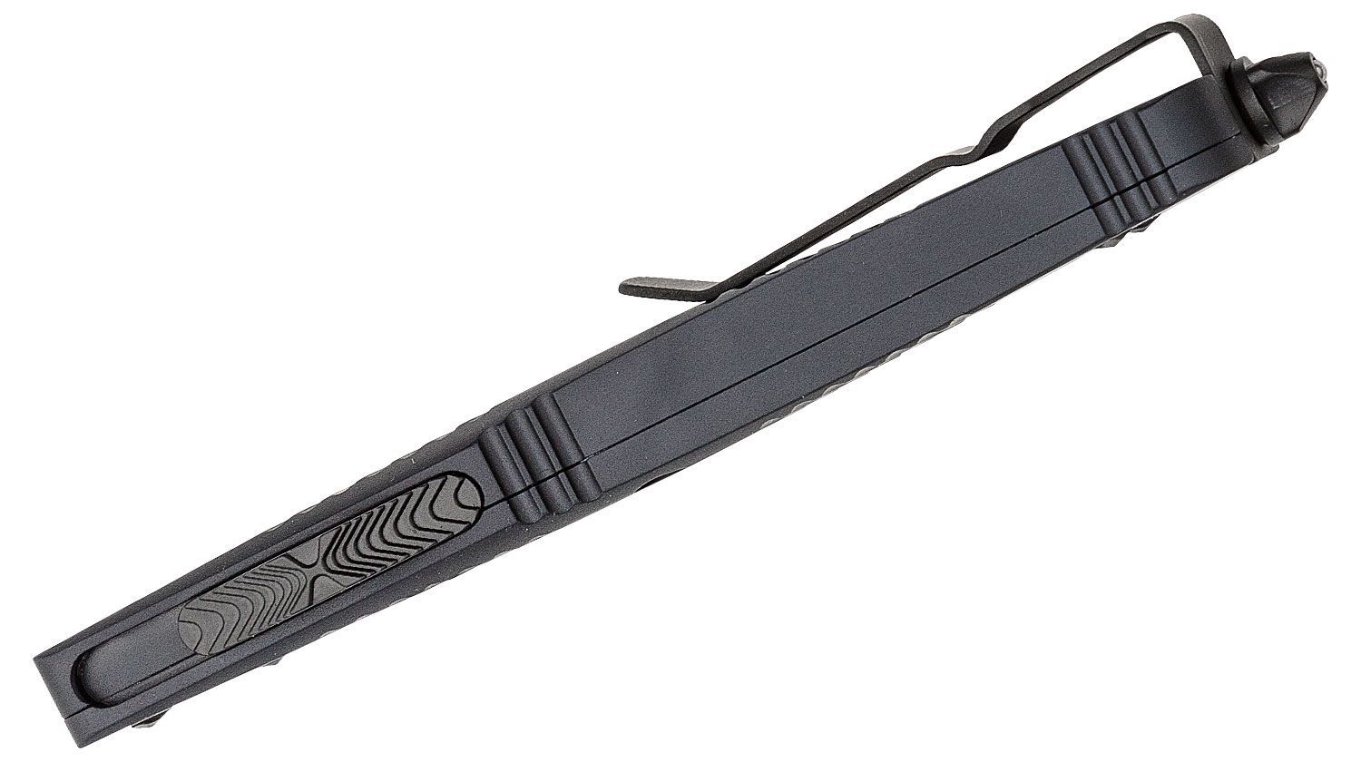 Microtech - 138-3T - Troodon Tactical - OTF Auto - Elmax, M390, 204P Coated Dagger - 6061-T6 Aluminum - Black - Image 15