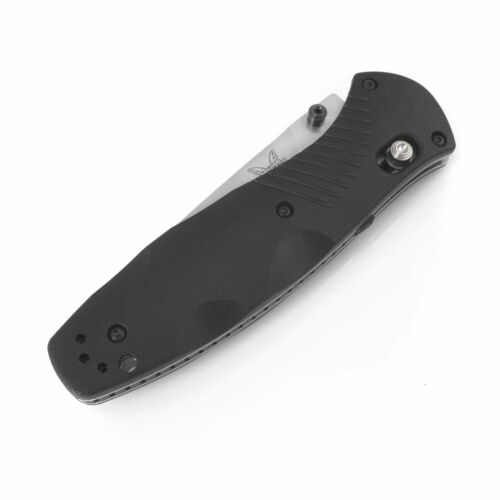 Benchmade - 580 - Osborne Barrage - Assisted Open Knife - 154CM Satin Drop Point - Valox - Black - Image 16