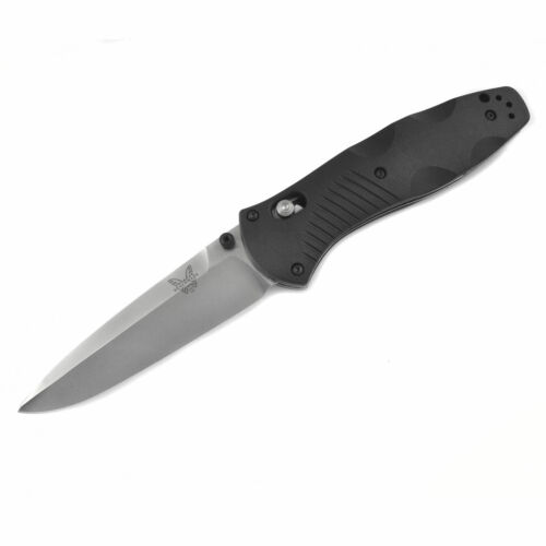 Benchmade - 580 - Osborne Barrage - Assisted Open Knife - 154CM Satin Drop Point - Valox - Black - Image 13