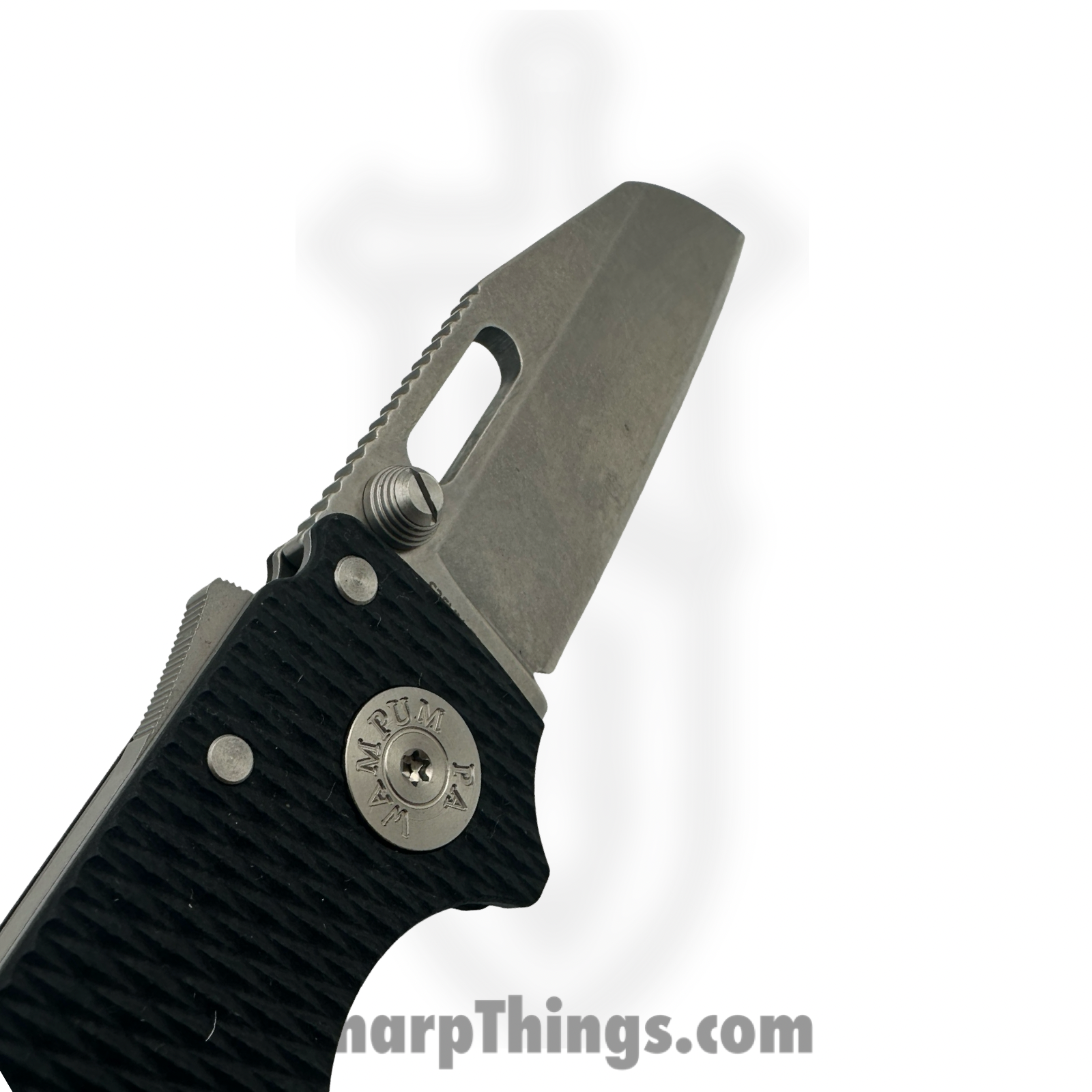 Demko Knives -DEM09625 - AD 20.5 Shark-Lock - Folding Knife - CPM-S35VN Stonewash Shark Foot -G10 - Black - Image 2