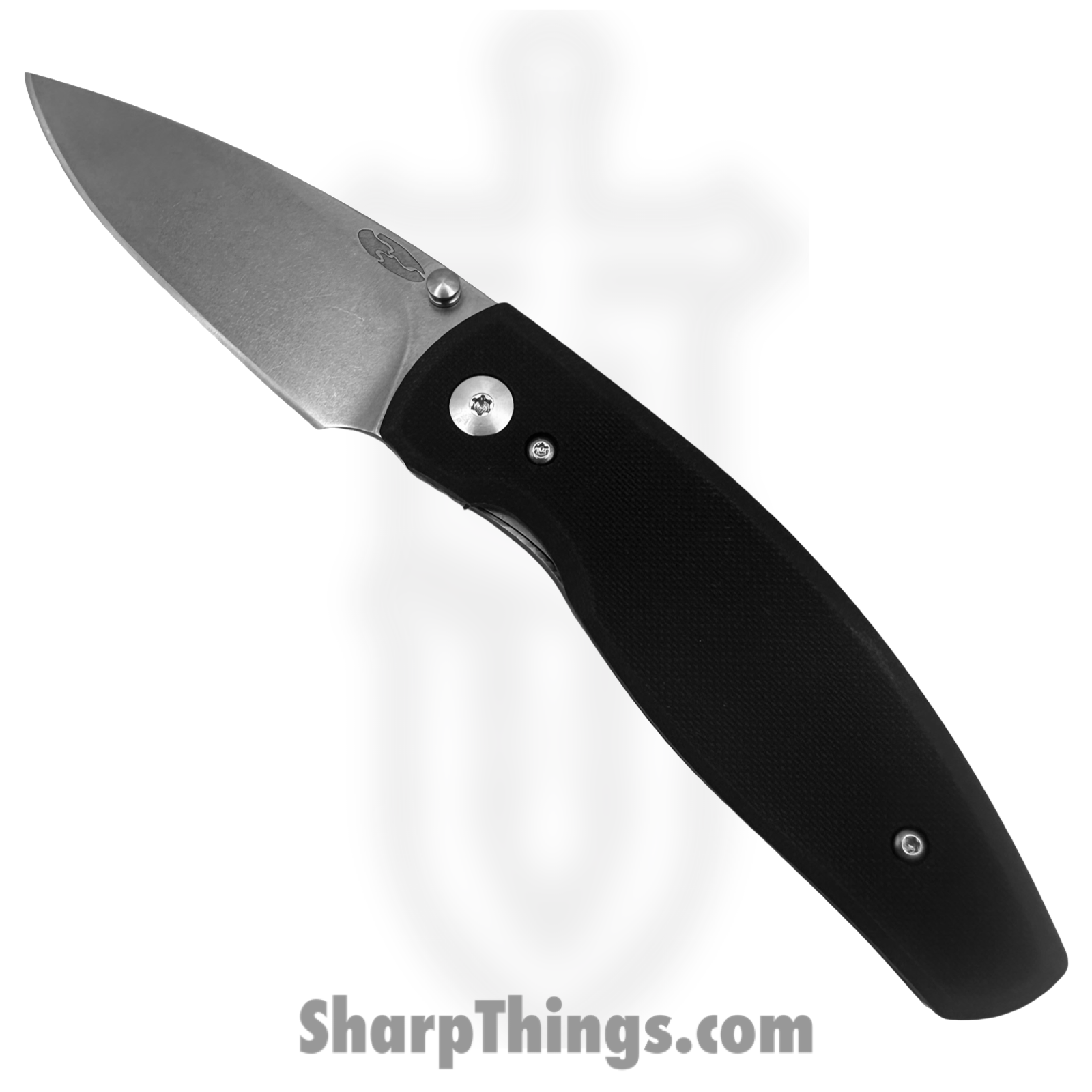 TRM - DLR-N2FL-G10-MJB - Neutron 2 Framelock - Folding Knife - CPM MagnaCut Stonewash Drop Point - G-10 - Jet Black Medium Texture