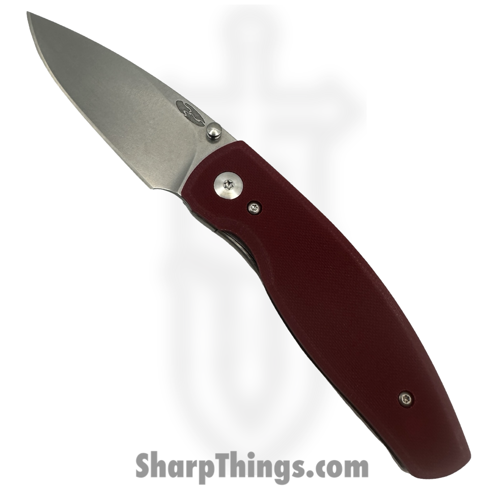 TRM - DLR-N2FL-G10-RR - Neutron 2 Framelock - Folding Knife - CPM MagnaCut Stonewash Drop Point - G-10 - Ruby Red