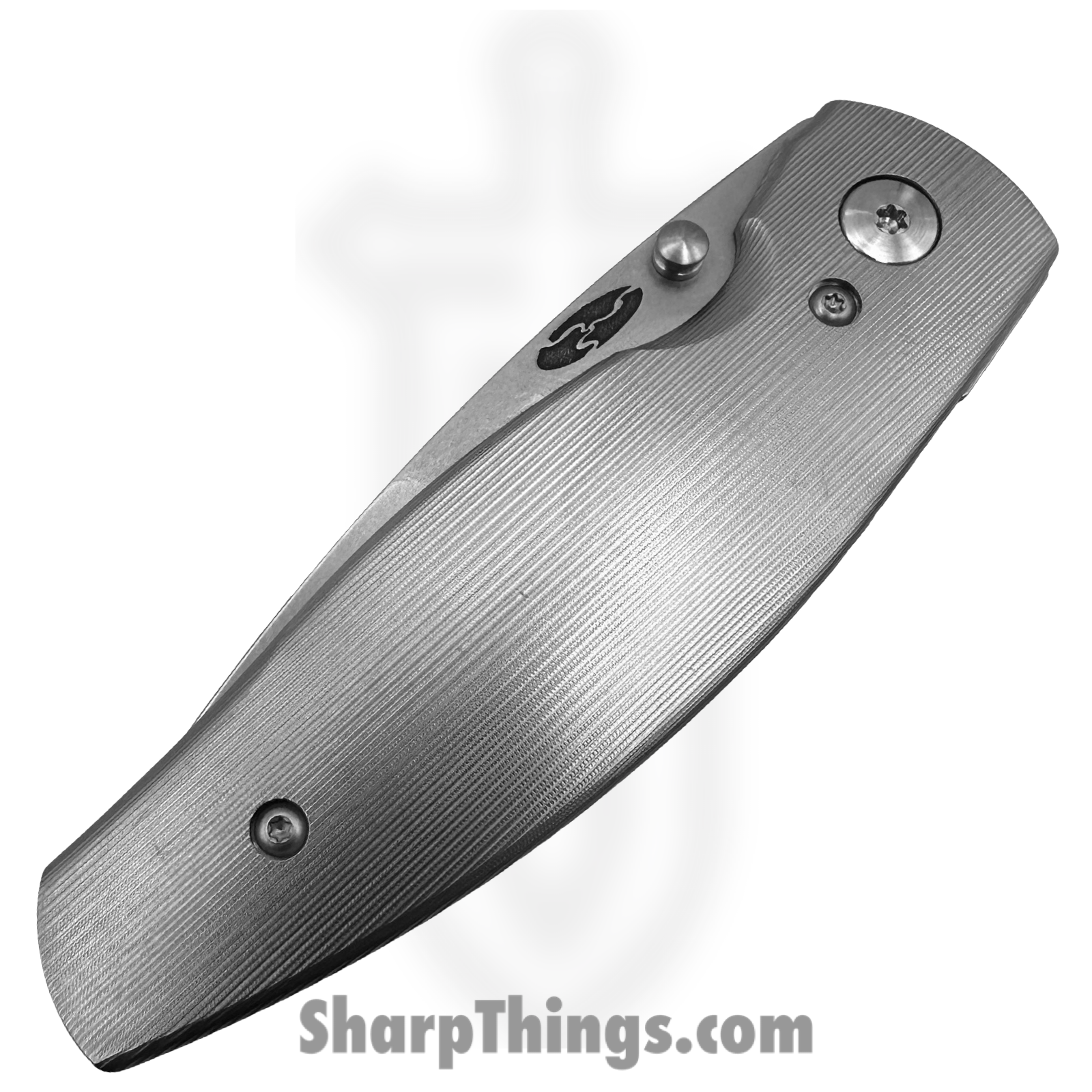 TRM - DLR-N2TI3D - Neutron 2 Linerlock - Folding Knife - 20CV Stonewash Drop Point - Titanium - 3D Pinstripe - Image 3