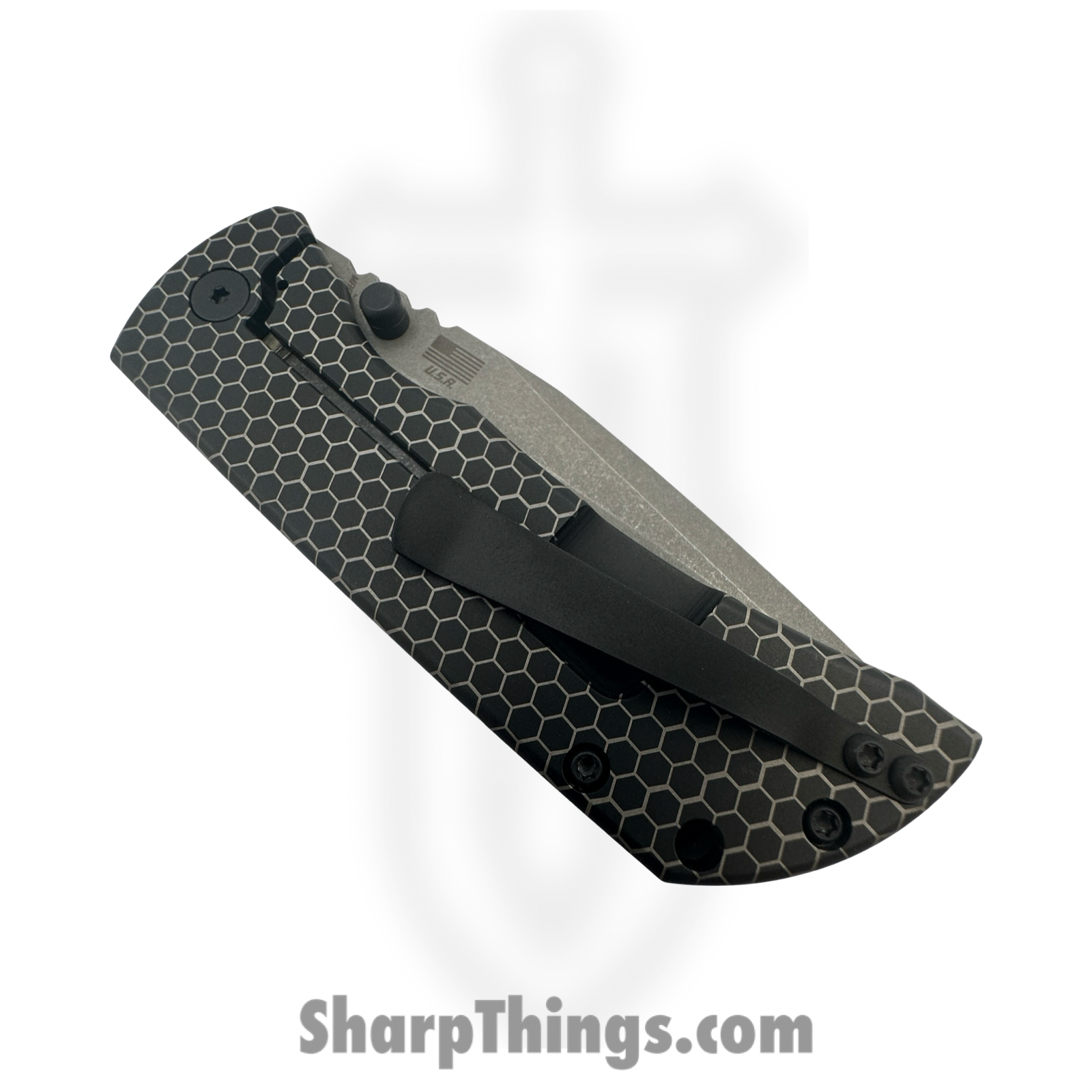 McNees - MAC23.5HONEYBLK - MAC 2 3.5 - Folding Knife - CPM MagnaCut Stonewash Drop Point - Titanium - Black - Image 4