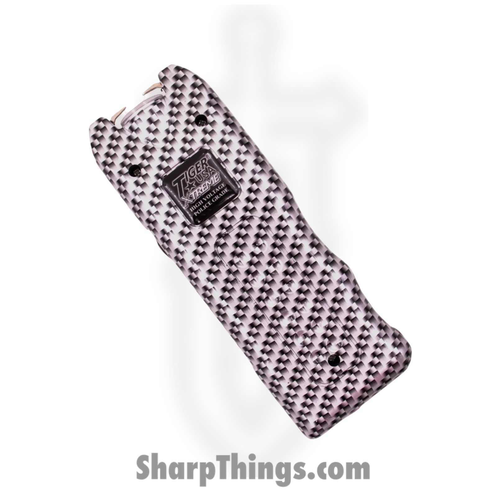 Tiger USA - TD-628-CF - 135 Mill Origin Stun Gun with 200 Lumens Flashlight - ABS Carbon Fiber