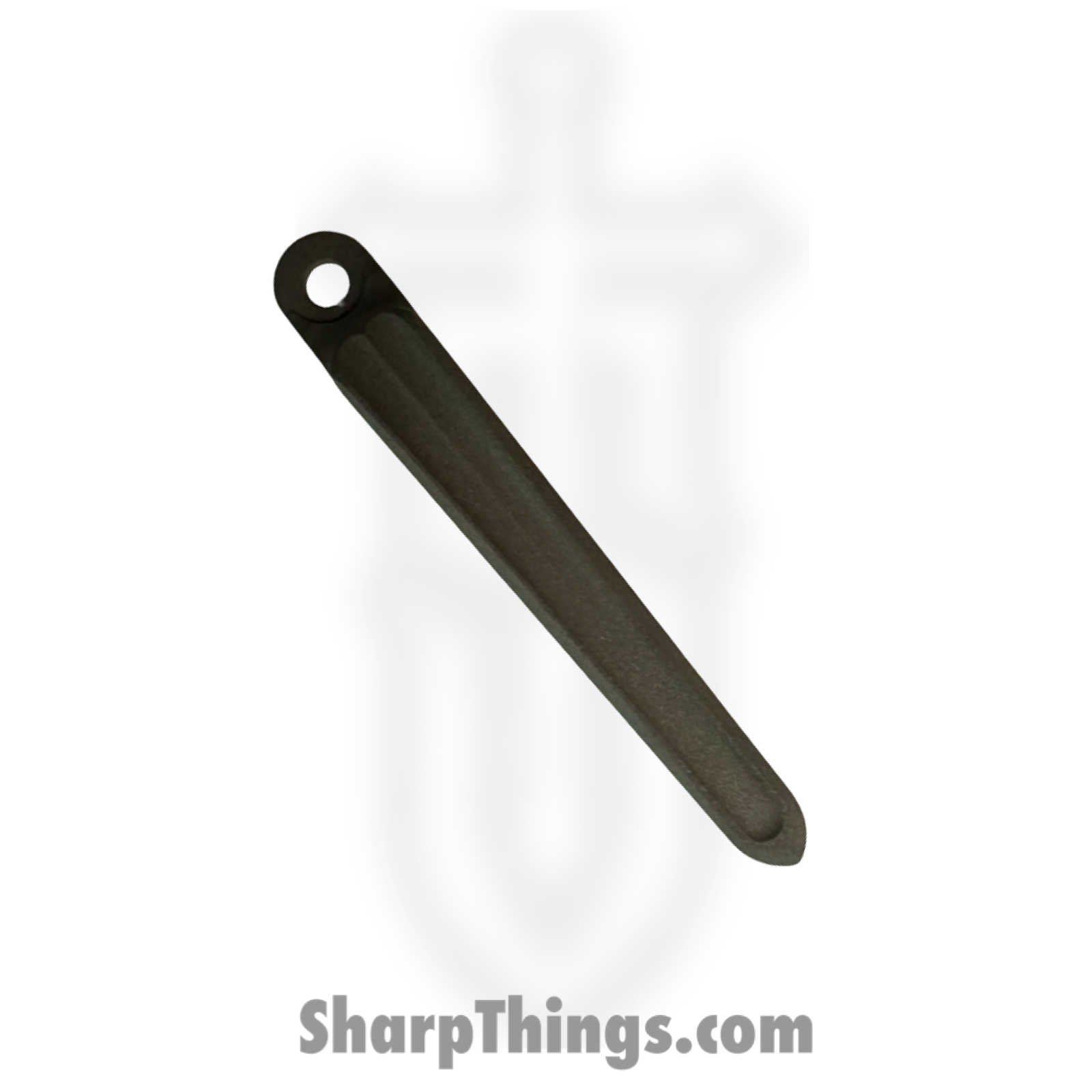 Millit Knives - CRKCLPBBLAST - V2 Groove CRK Clip - Bead Blasted - Titanium - Natural