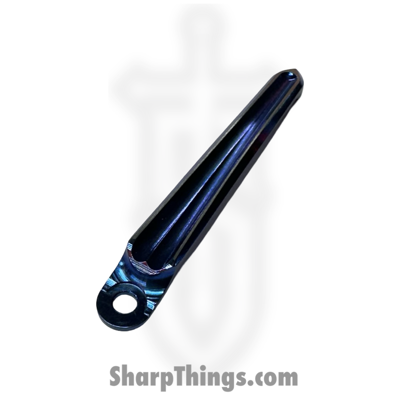 Millit Knives - CRKCPTIBLST - V2 Groove CRK Clip - Anodized - Titanium - Blue Streak - Image 2