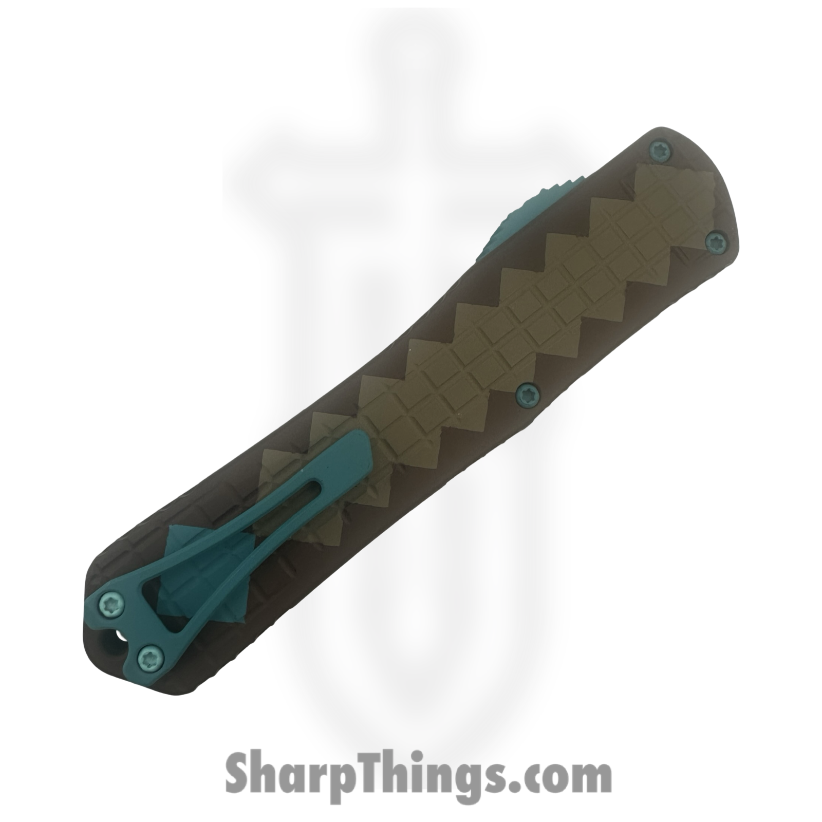 Heretic Knives - H032F-DIAMOND - Manticore X Diamond Sword - OTF Auto - CPM MagnaCut Coated Dagger - Aluminum - Multi - Image 4