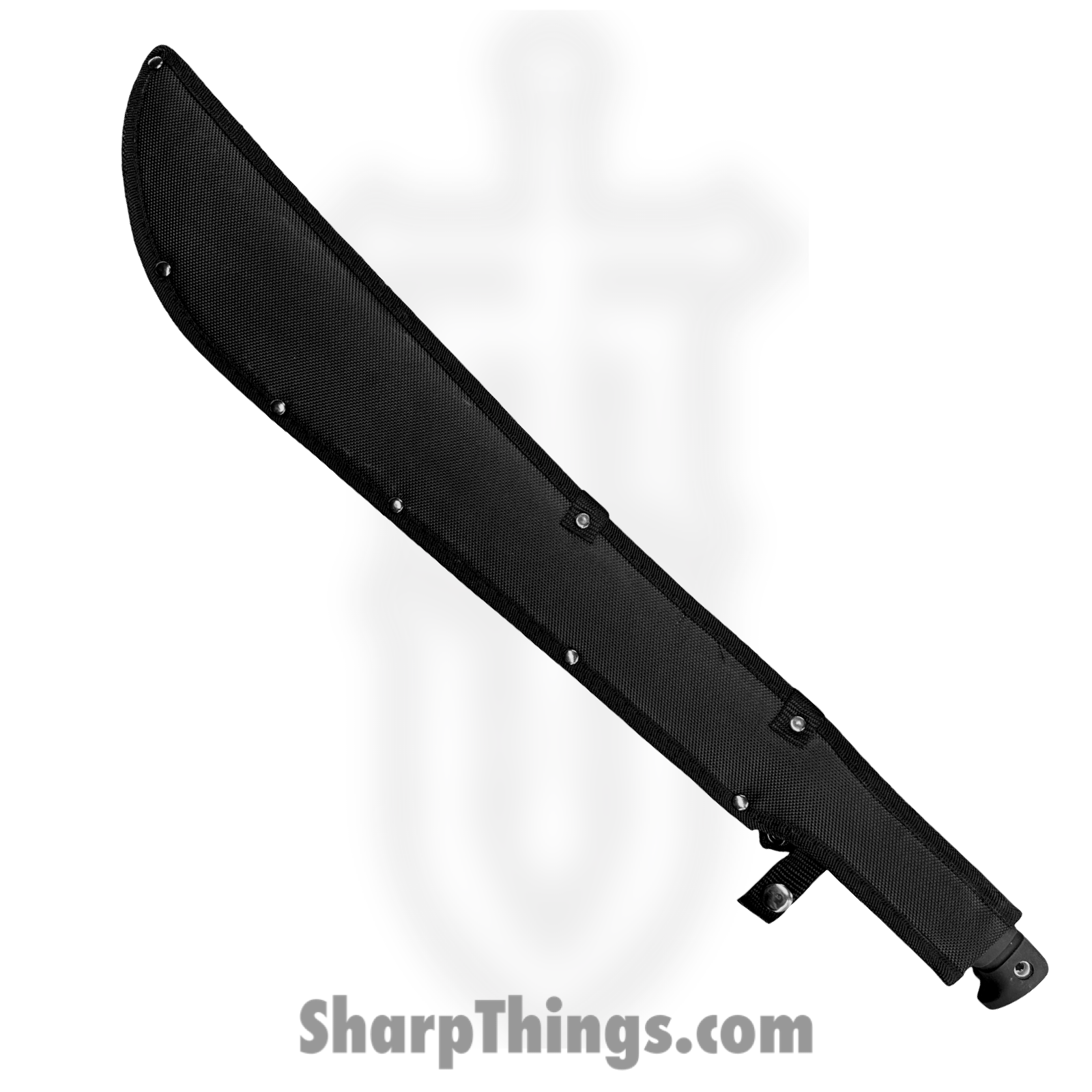 Takedown - HK-22 - Undead Slayer - Fixed Blade Knife - 1045 Surgical Steel Coated Machete - Rubber - Black - Image 4