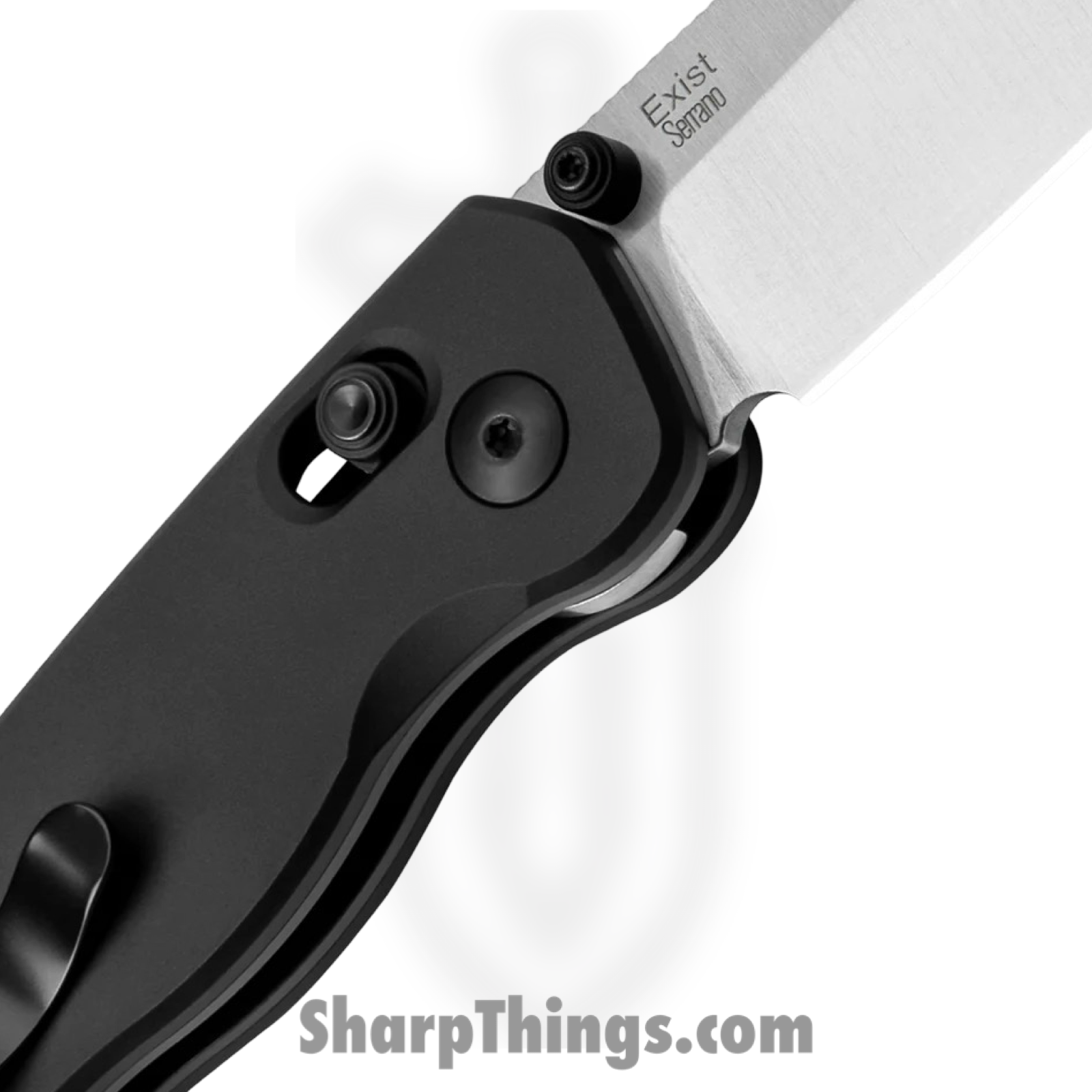 Kizer Cutlery - KIV3681C1 - Exist - Folding Knife - 154CM Satin Drop Point - Aluminum - Black - Image 4