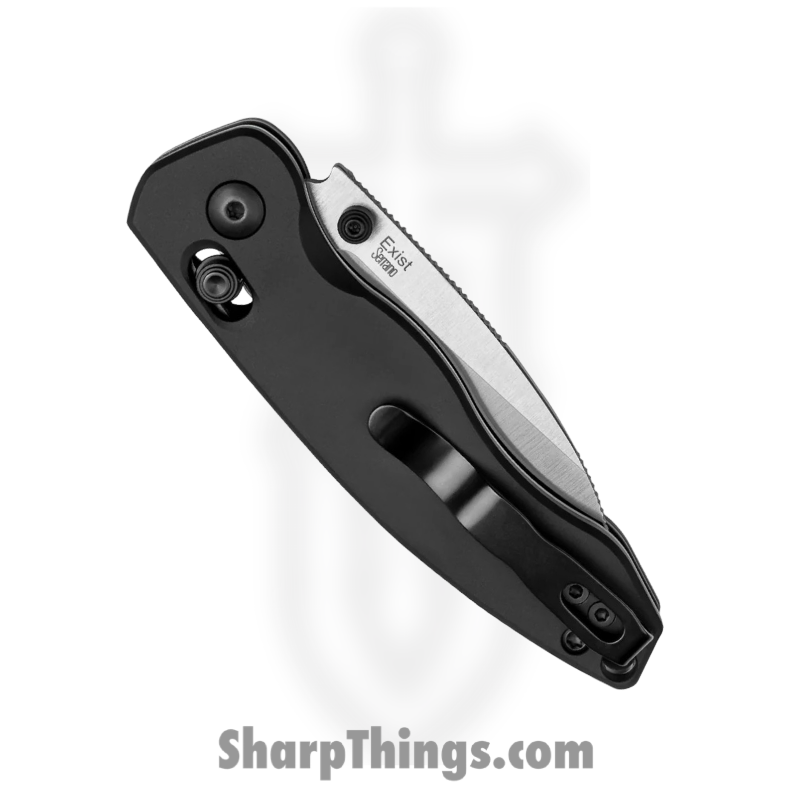 Kizer Cutlery - KIV3681C1 - Exist - Folding Knife - 154CM Satin Drop Point - Aluminum - Black - Image 6