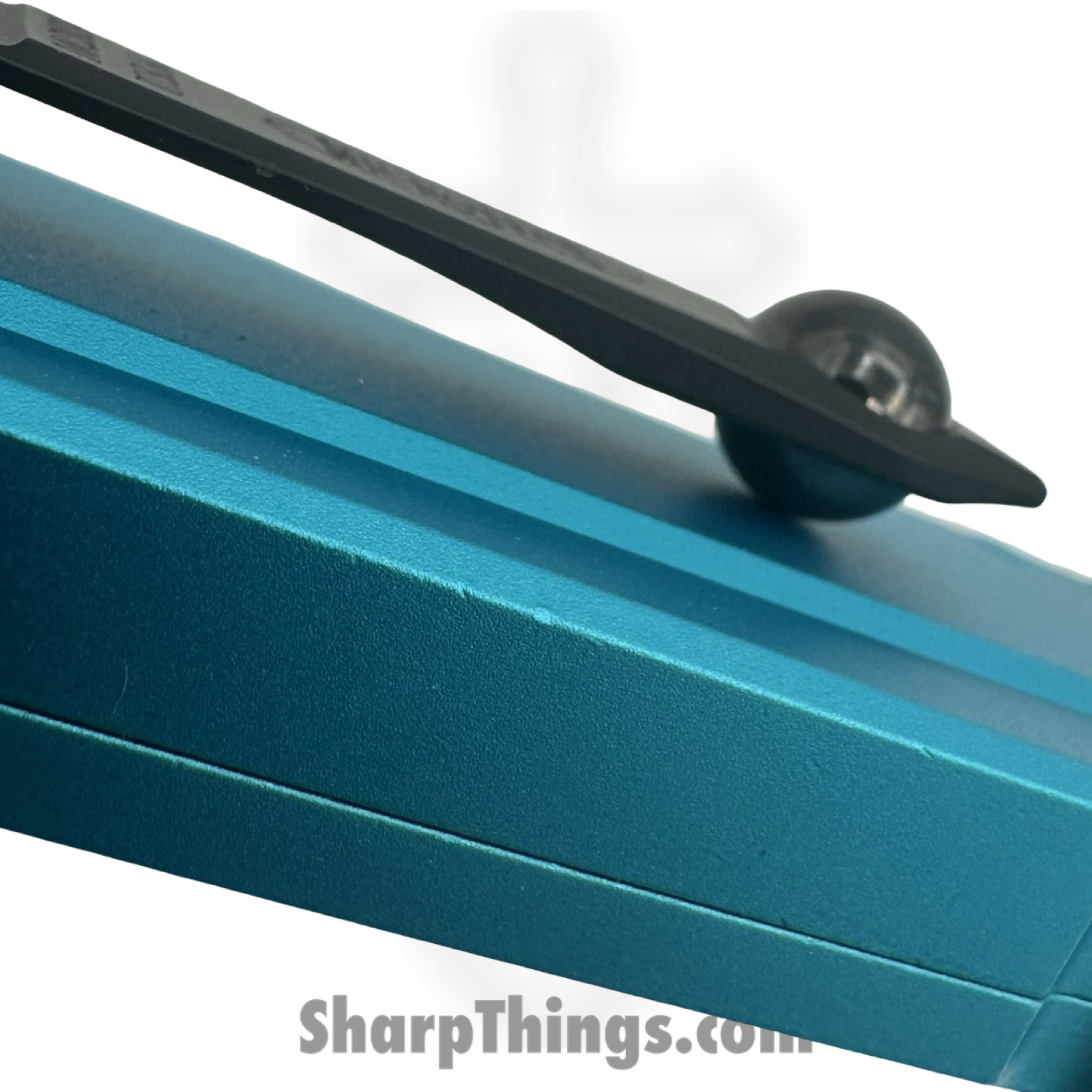 Microtech - 1242-2TQ-BLEM - Blemish Cypher II - OTF Auto - M390MK Coated Dagger P/S - Aluminum - Turquoise - Image 5