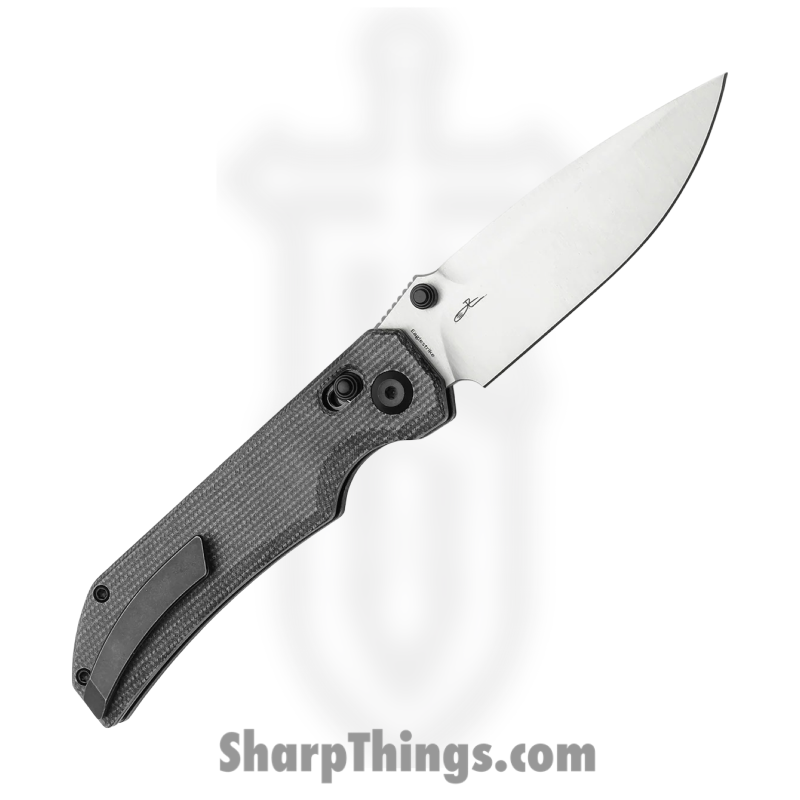 Tenable Knives - T1095V1 - Eaglestrike - Folding Knife - Nitro-V Satin Spear Point - Micarta - Black - Image 2