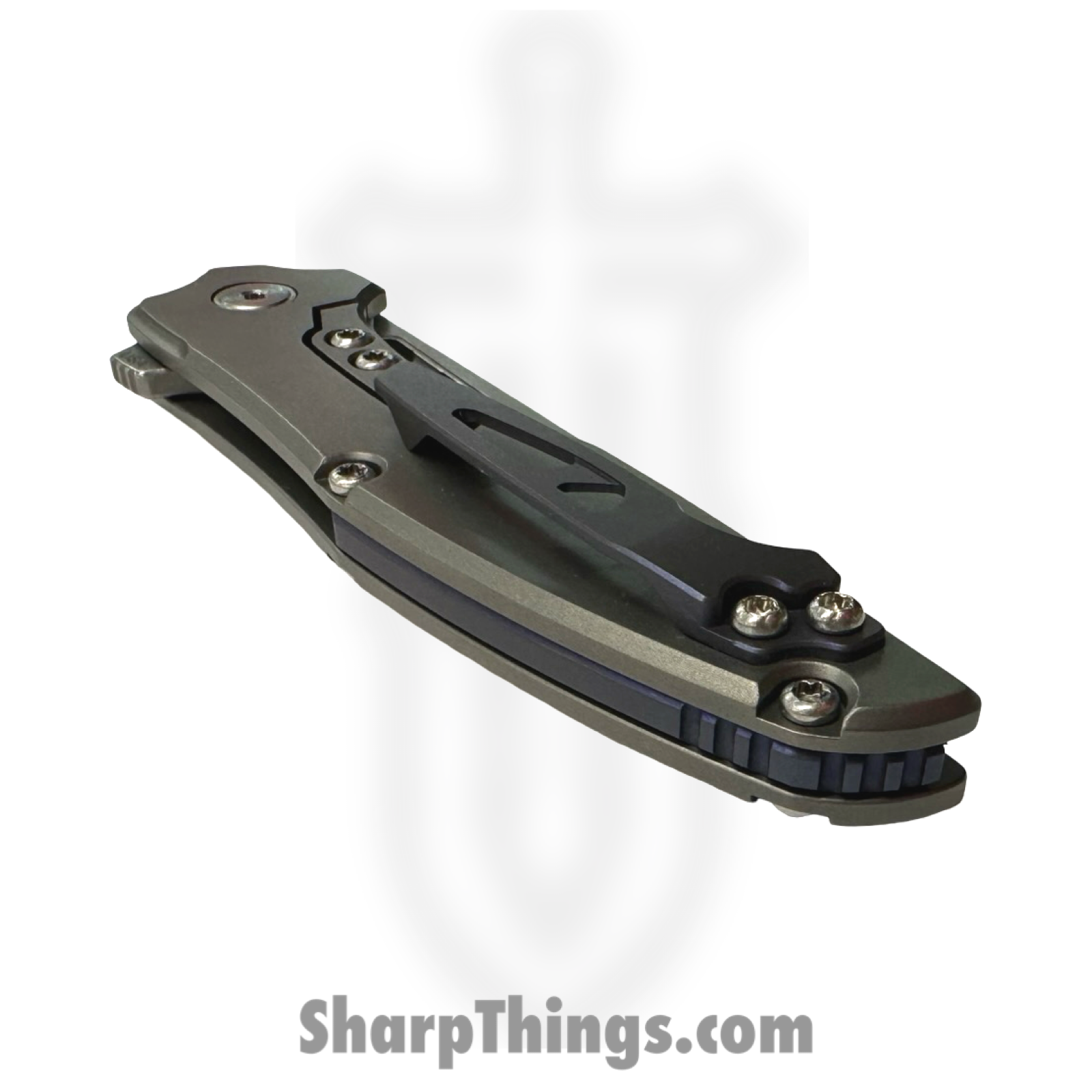 Millit Knives - TORLTSWTISLPU - Torrent Light Zirblast - Folding Knife - S90V Stonewash Drop Point - Titanium - Silver Purple - Image 5