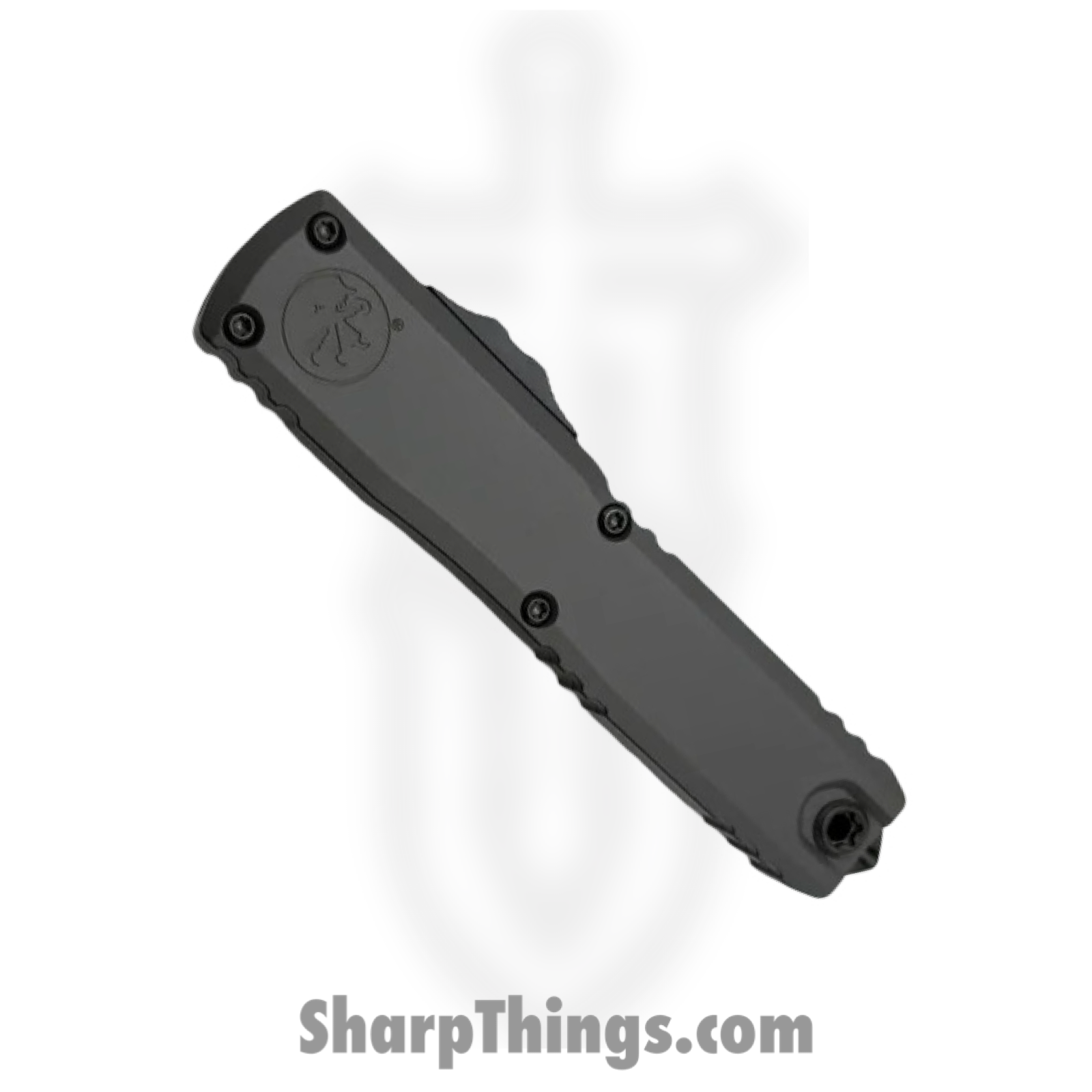Microtech - 1119-1DLCTNCS - Ultratech Gen III ZBP - OTF Auto - M390MK Coated Hellhound - Aluminum - Natural - Image 3
