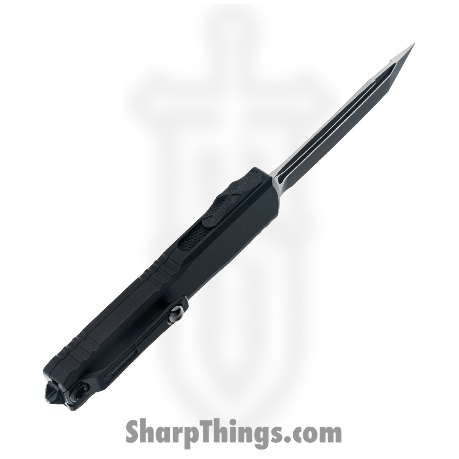 Microtech - 1123-1T - Ultratech Gen III ZBP - OTF Auto - M390MK Coated Tanto - Aluminum - Black - Image 3