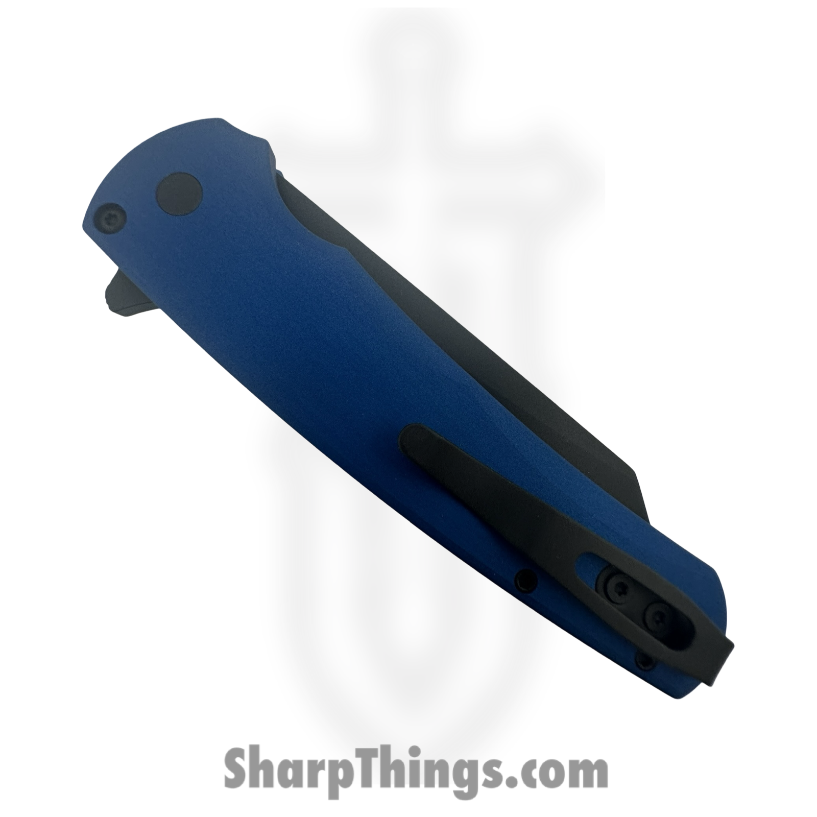ProTech - 5403-BLUE - Malibu - Folding Knife - CPM MagnaCut Coated Reverse Tanto - Aluminum - Blue - Image 3