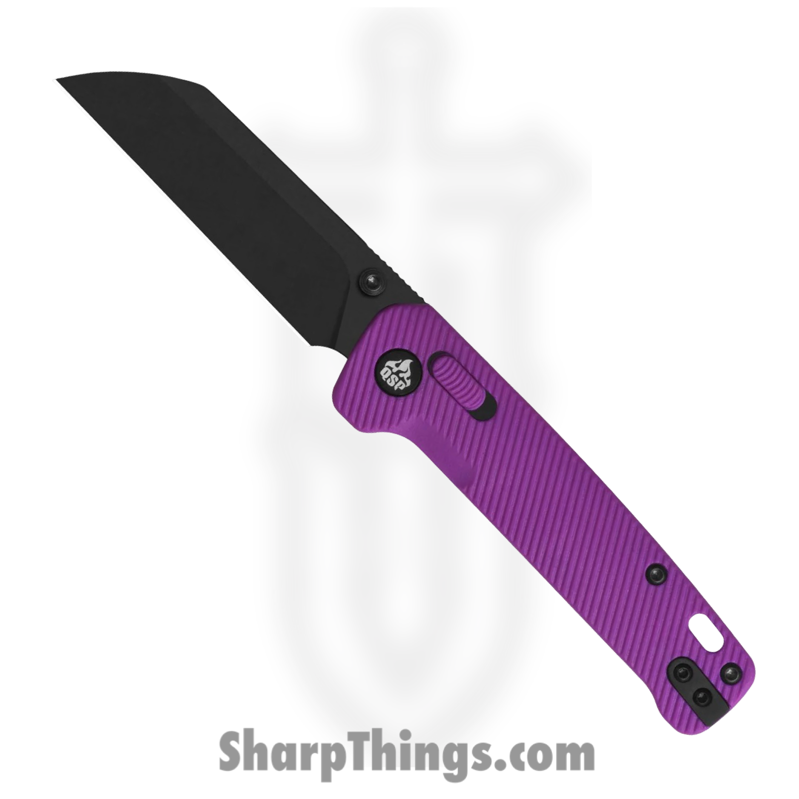 QSP - QS130GLE2 - Penguin Glyde - Folding Knife - 14C28N Coated Sheepsfoot - FRN - Purple