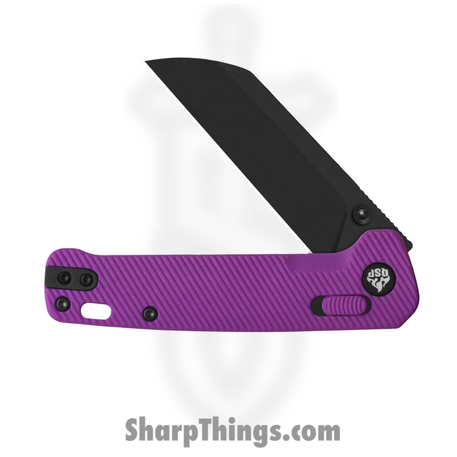 QSP - QS130GLE2 - Penguin Glyde - Folding Knife - 14C28N Coated Sheepsfoot - FRN - Purple - Image 3