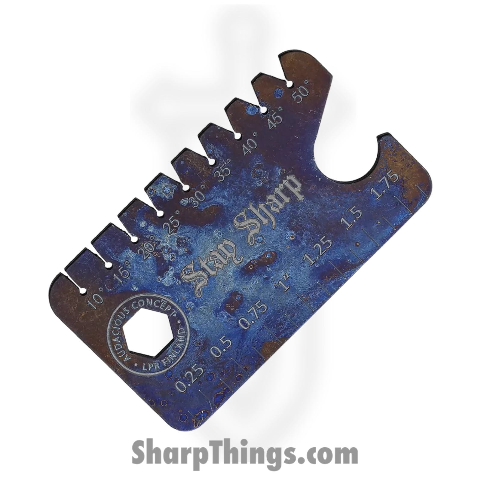 AuCon - ACN001T - Dog Tag 3.0 Anglefinder - Titanium - Thunder Sky