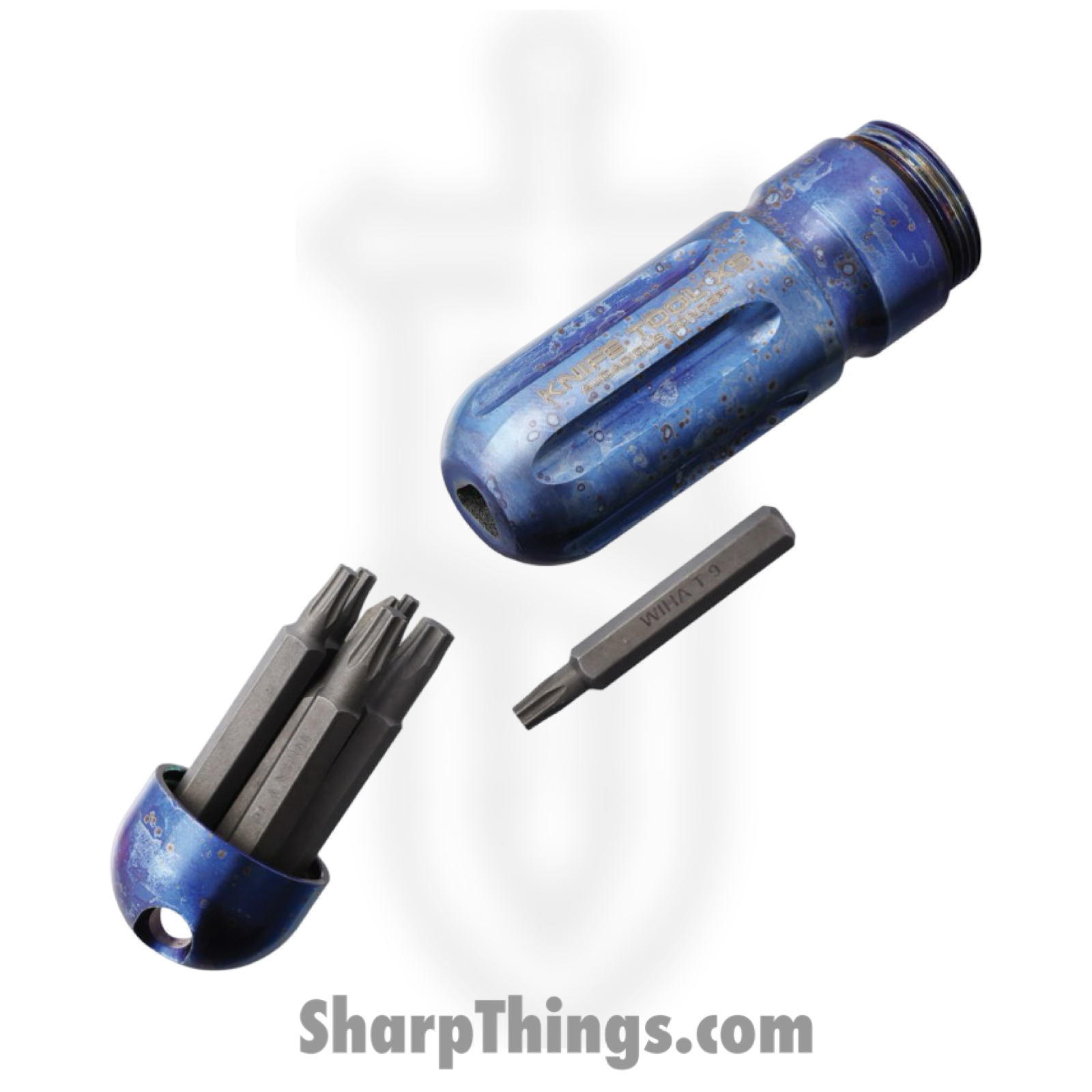 AuCon - ACN300507 - Knife Tool XS - Blasted - Titanium - Thunder Sky - Image 2