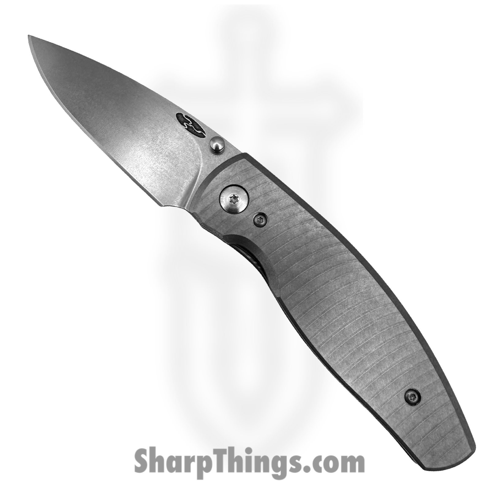 TRM - DLR-N2FL-TI - Neutron 2 - Folding Knife - CPM 20cv Satin Drop Point - Frame Lock - Radial Titanium - Silver