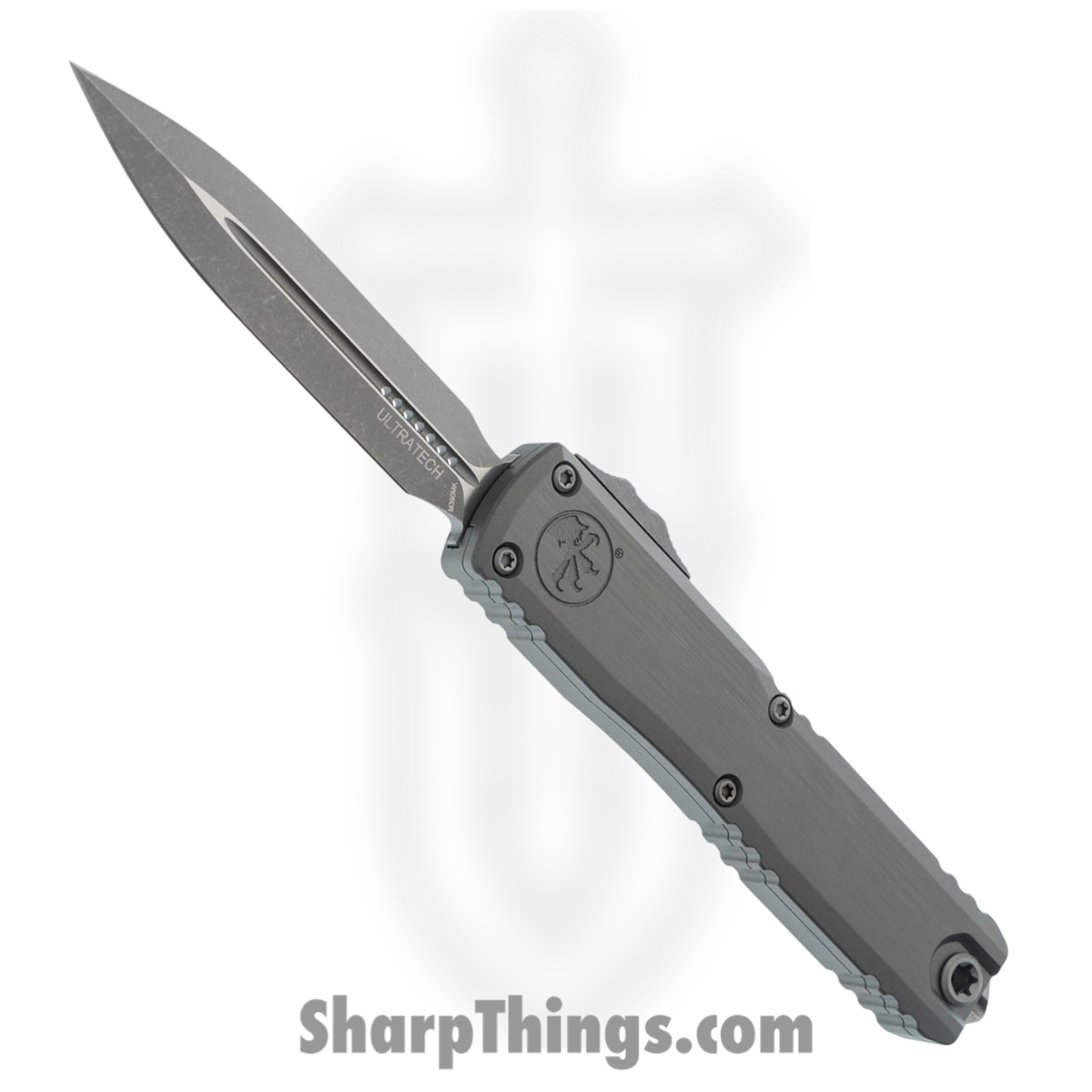 Microtech - 1122-10APNC - Ultratech Gen III ZBP - OTF Auto - M390MK Apocalyptic Dagger - Aluminum - Natural