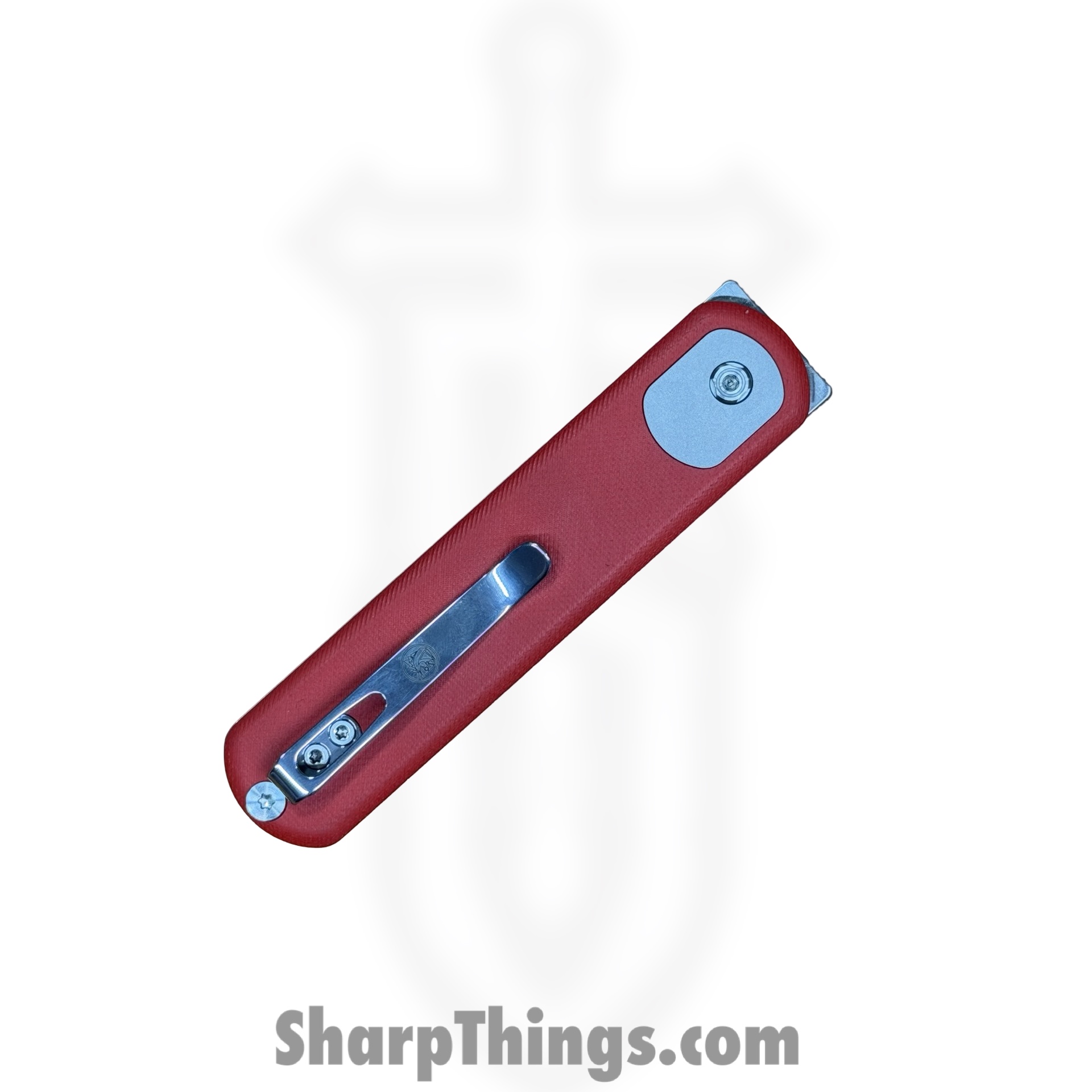 Vosteed - A0726 - Corgi Trek Lock - Folding Knife - 14C28N Satin Sheepsfoot - G10 - Red - Image 6