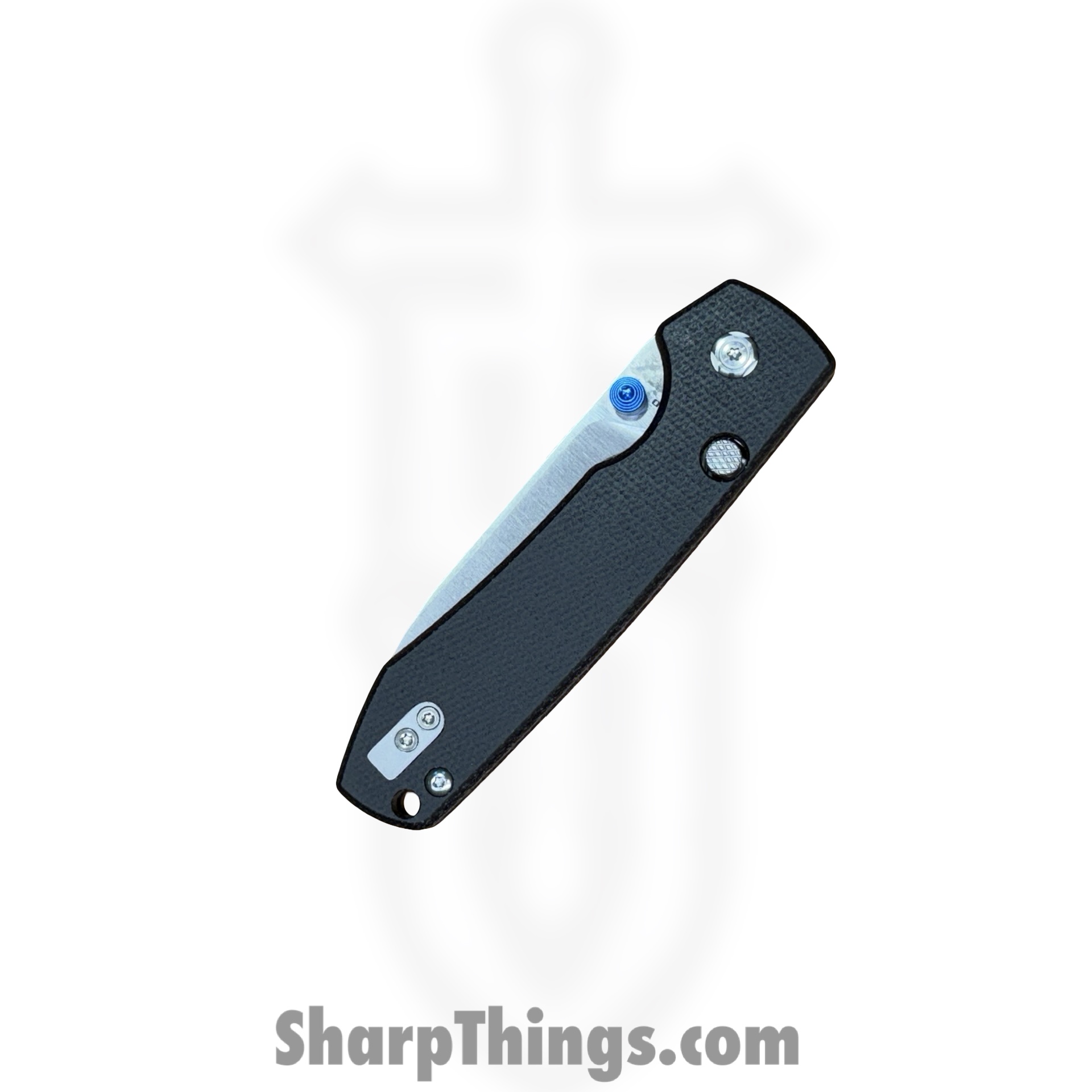 Vosteed - A2903 - Raccoon Top Linerlock Black - Folding Knife - 14C28N Satin Drop Point - Micarta - Black - Image 5