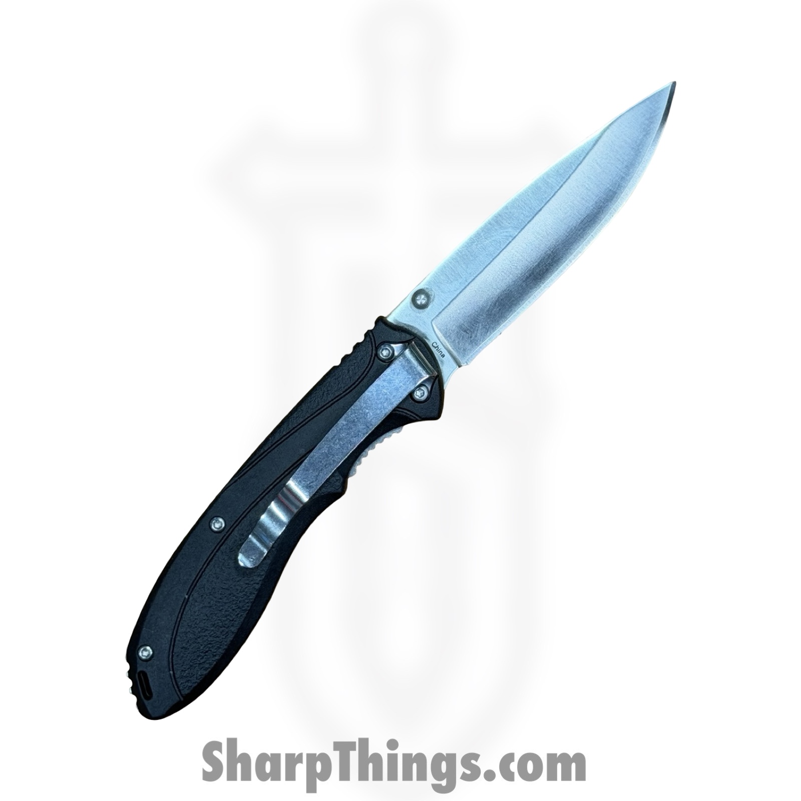 Case Cutlery - CA75675 - TecX X-Pro Linerlock - Folding Knife - Stainless Satin Drop Point - ABS - Black - Image 2