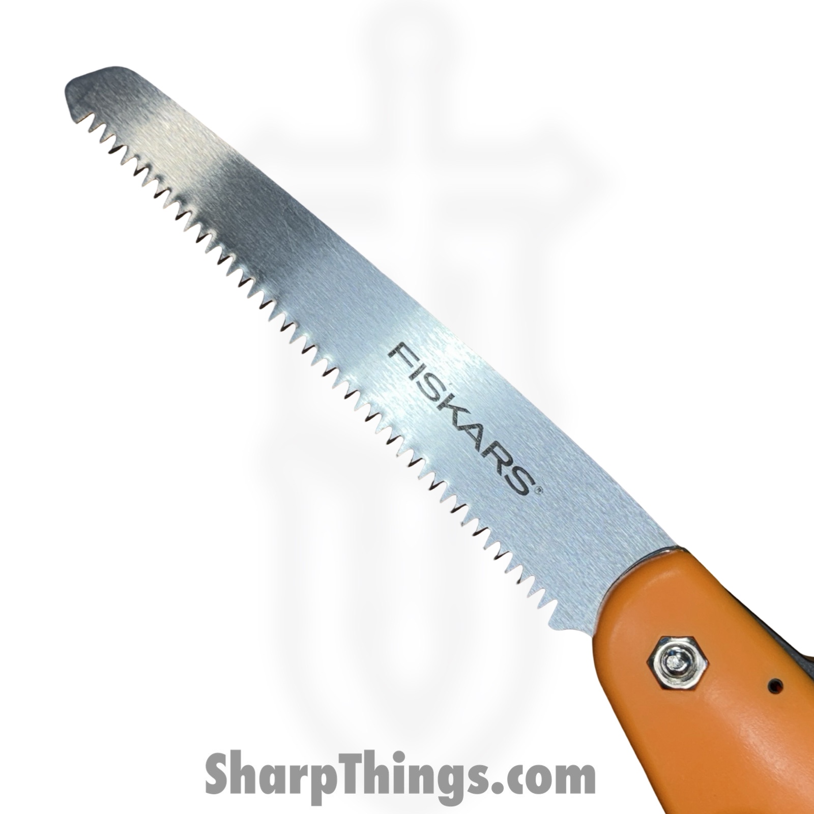 Fiskars - G393680 - Folding Saw 7in - Folding Knife - Steel Satin Saw - Softgrip - Orange|Black - Image 6