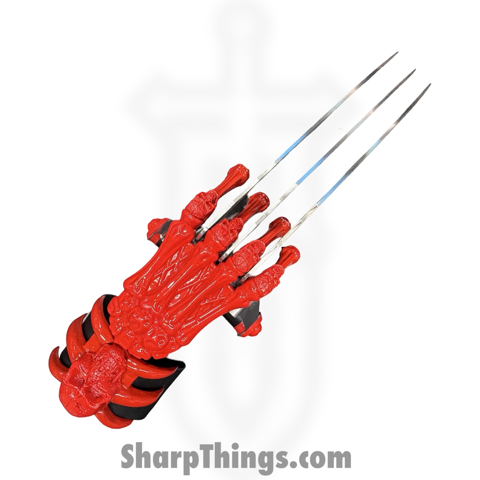 VOC - HK-1551-RD - Death Skull Claw - 9 Inch Blades - Red - Image 3