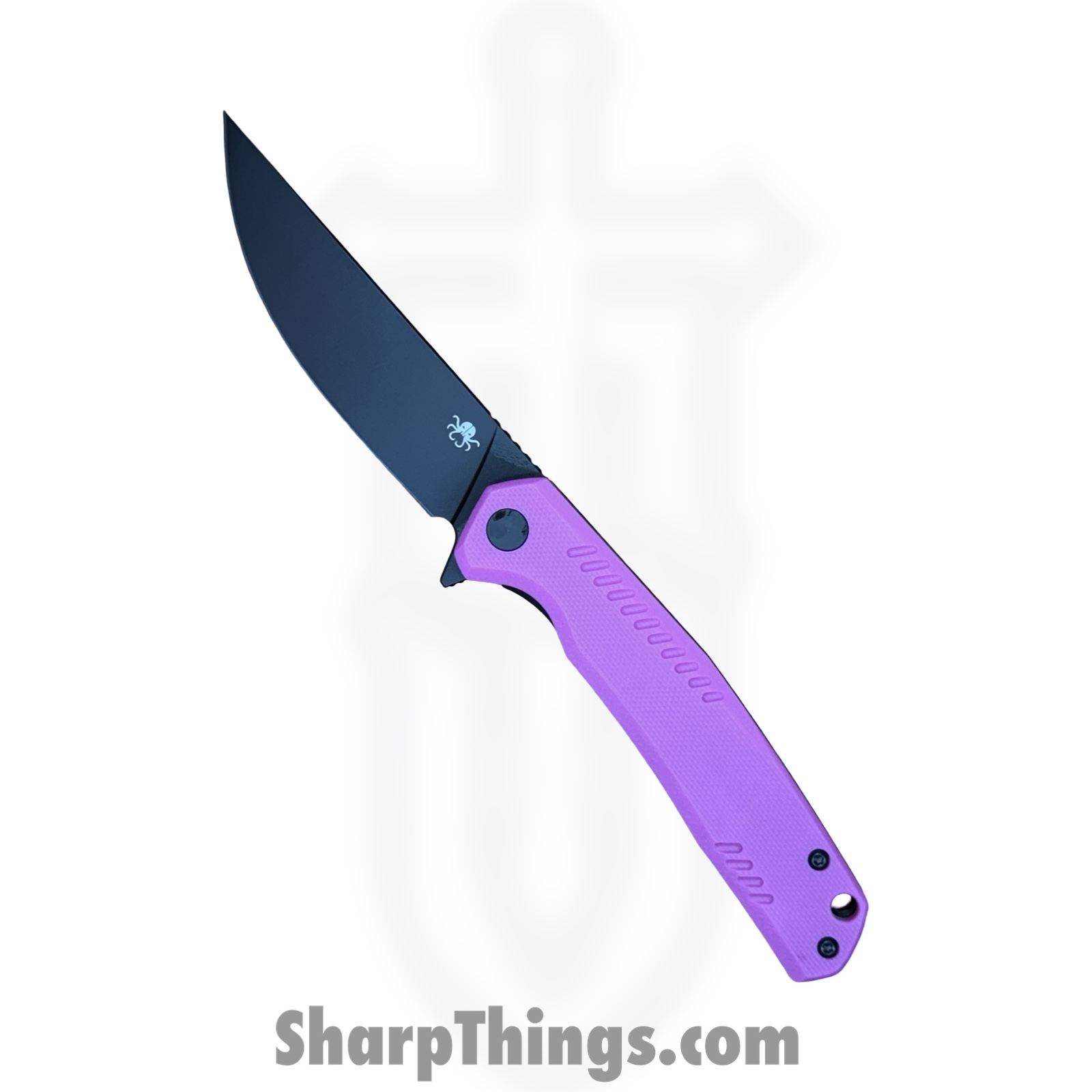 Klaken Knives - J336-PK-BK - The Flint - Folding Knife - 14C28N Coated Straight Back - G10 - Pink