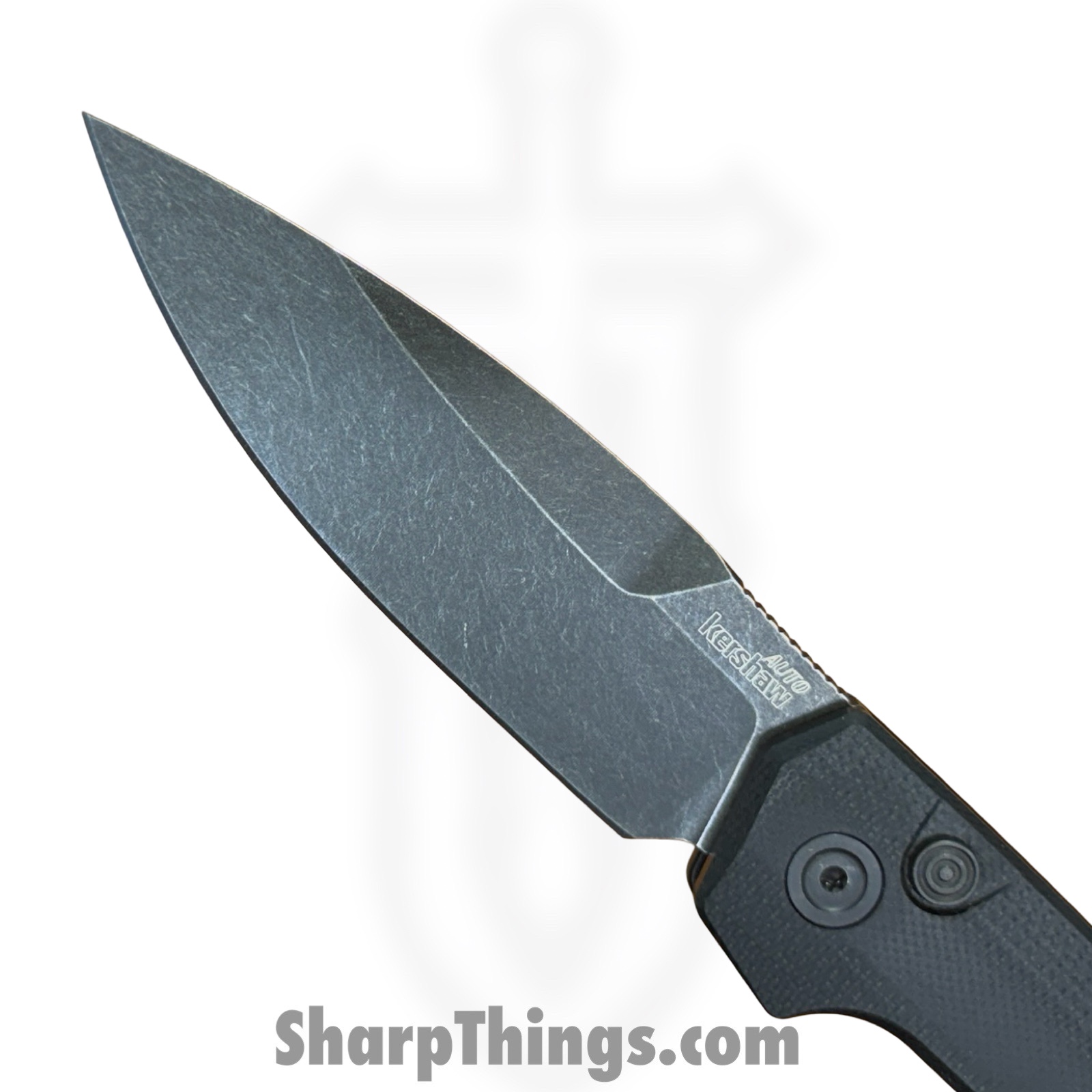Kershaw - KS7038G10 - Auto Launch Iridium - Automatic Knife - CPM MagnaCut Blackwash Spear Point - G10 - Black - Image 8