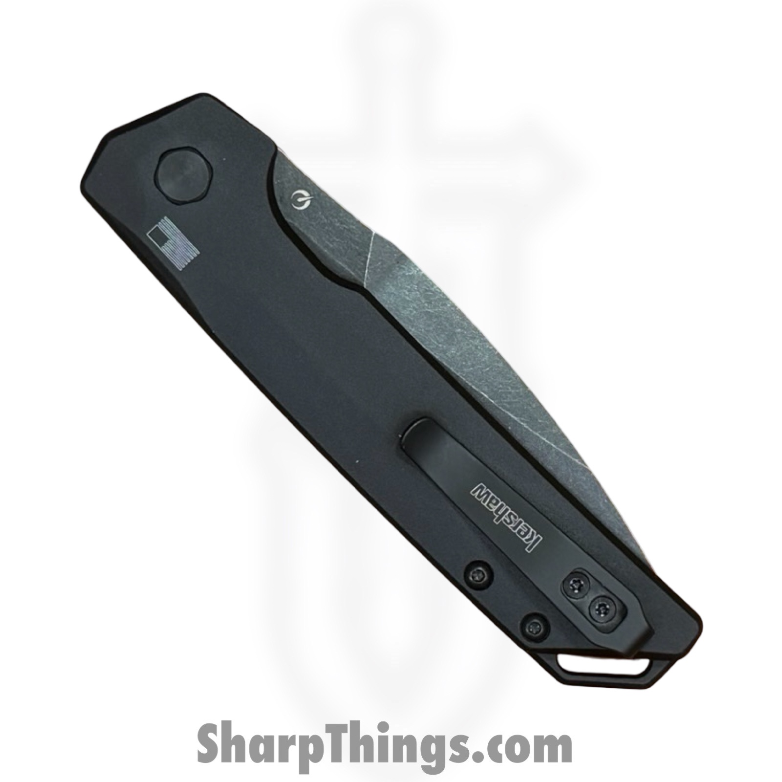 Kershaw - KS7038G10 - Auto Launch Iridium - Automatic Knife - CPM MagnaCut Blackwash Spear Point - G10 - Black - Image 6