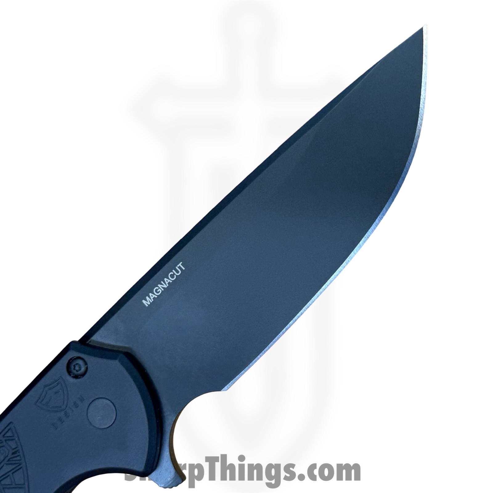 ProTech - MX106-NEXUS - Mordax - Folding Knife - CPM MagnaCut DLC Drop Point - NEXUS textured Aluminum - Black - Image 7
