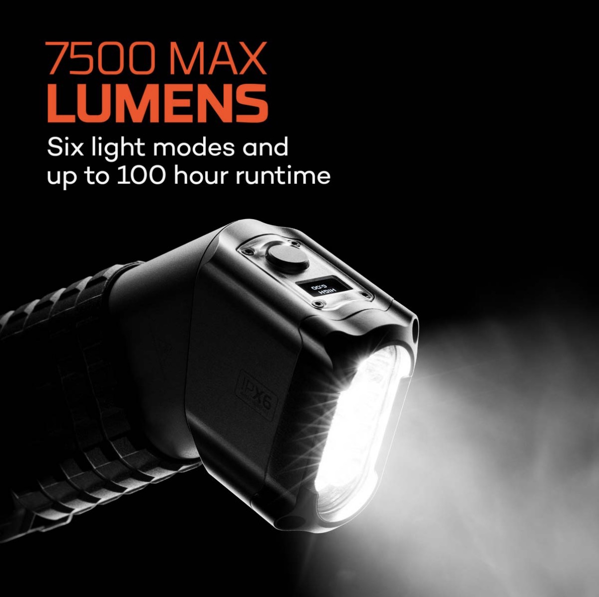 Nebo - NEB-FLT-0058 - Paradigm 7500 Lumen - Aluminum - Black/Gray - Image 8