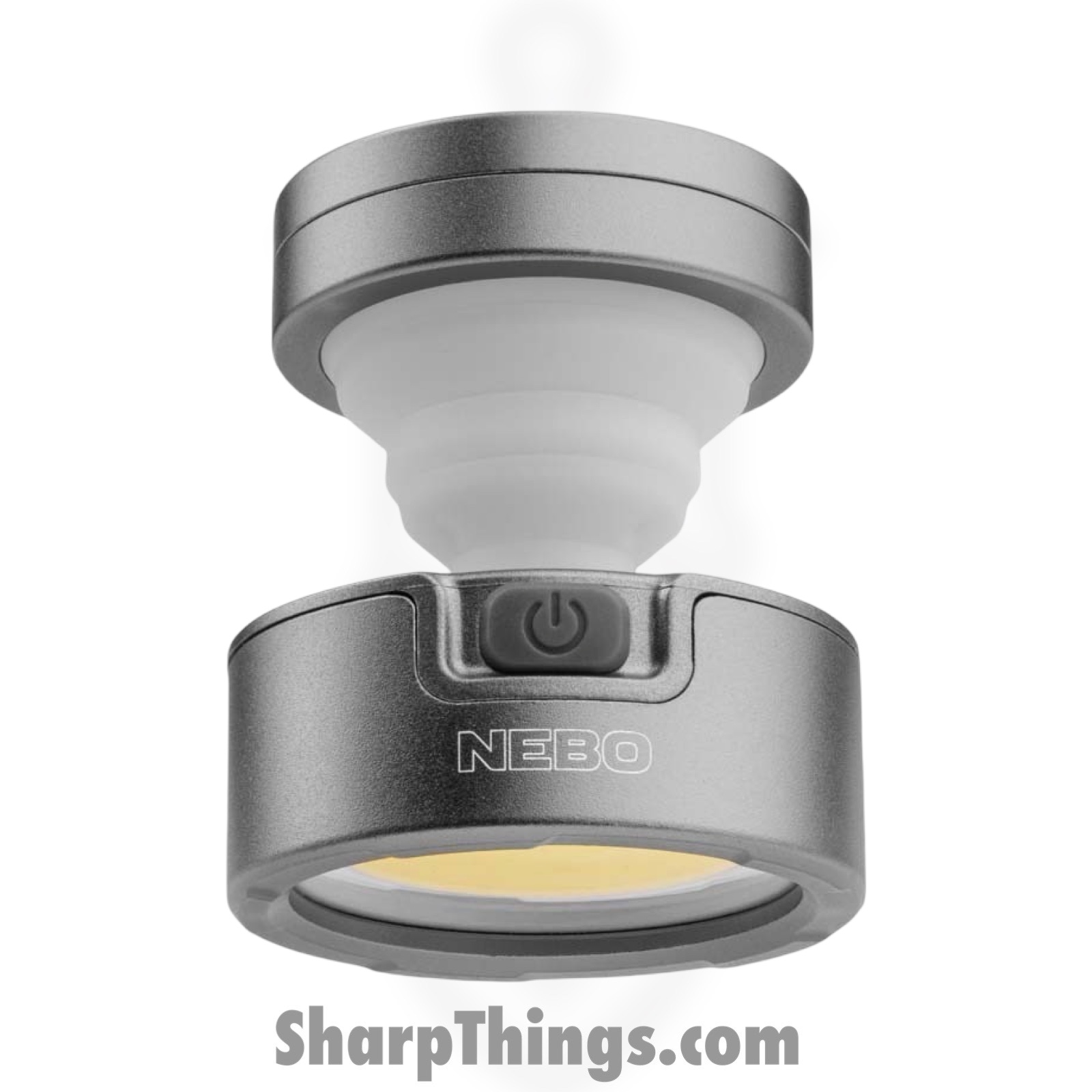 Nebo - NEB-LTN-0013 - Poppy Puck - Aluminum - Light Gray