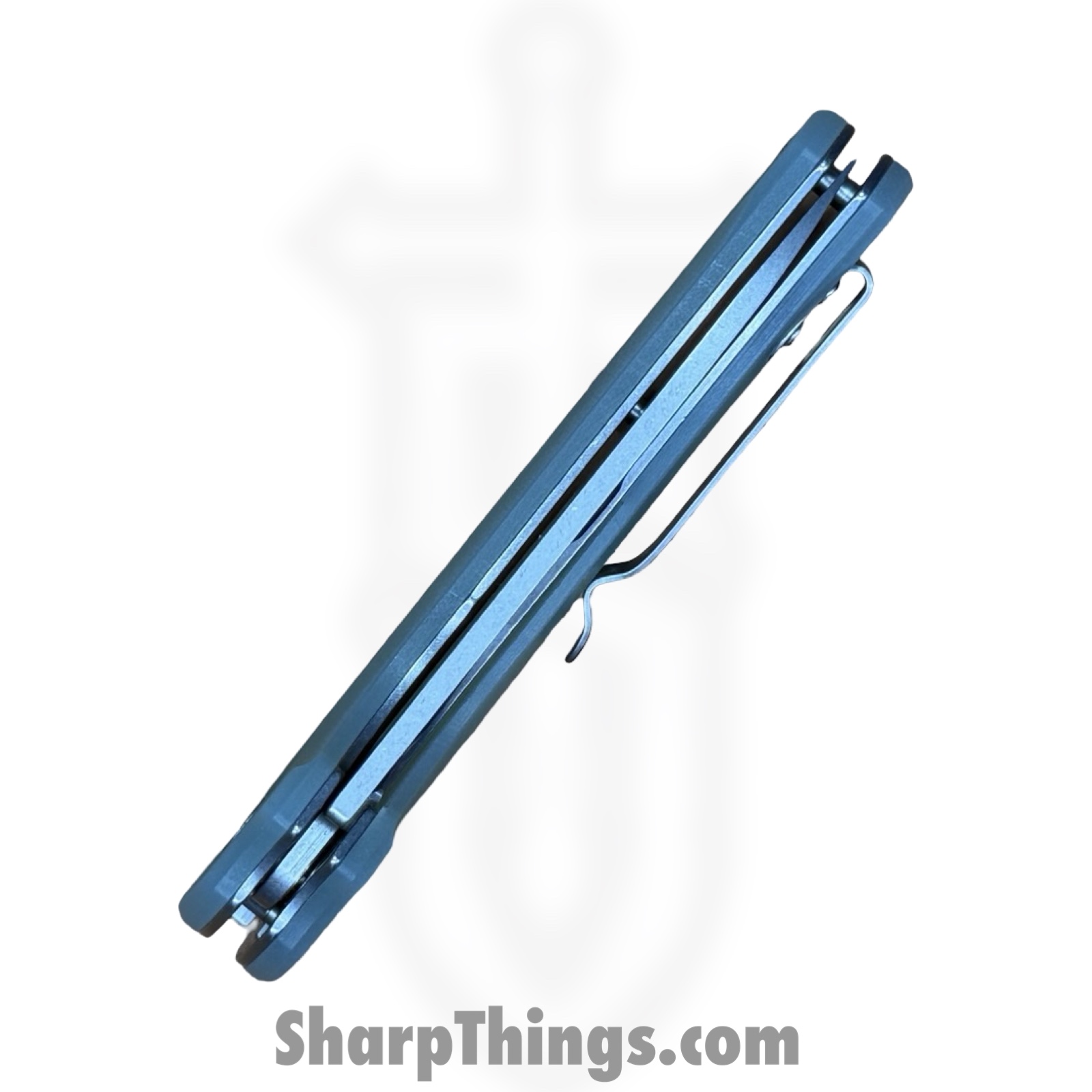 Buckshot Knives - PBB28C - Model 28 - Folding Knife - D2 Satin Clip Point - G10 - Jade - Image 9