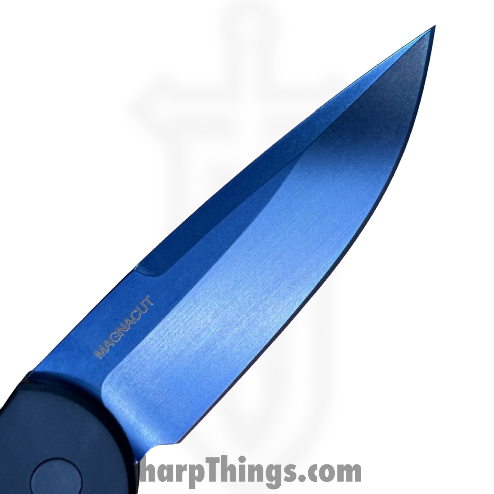 ProTech - TR-3 SB MC - Tactical Response 3 - Automatic Knife - CPM MagnaCut Saphire Blue Clip Point - Aluminum - Black - Image 7